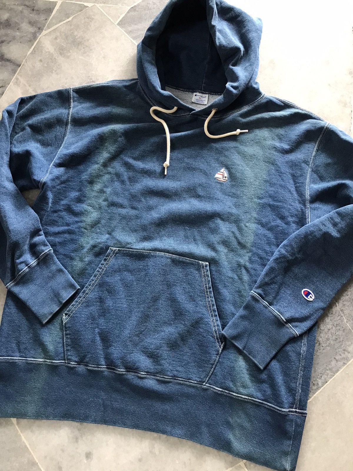 Champion × Vintage Vintage Champion Hoodies Size US XL / EU 56 / 4 - 2 Thumbnail