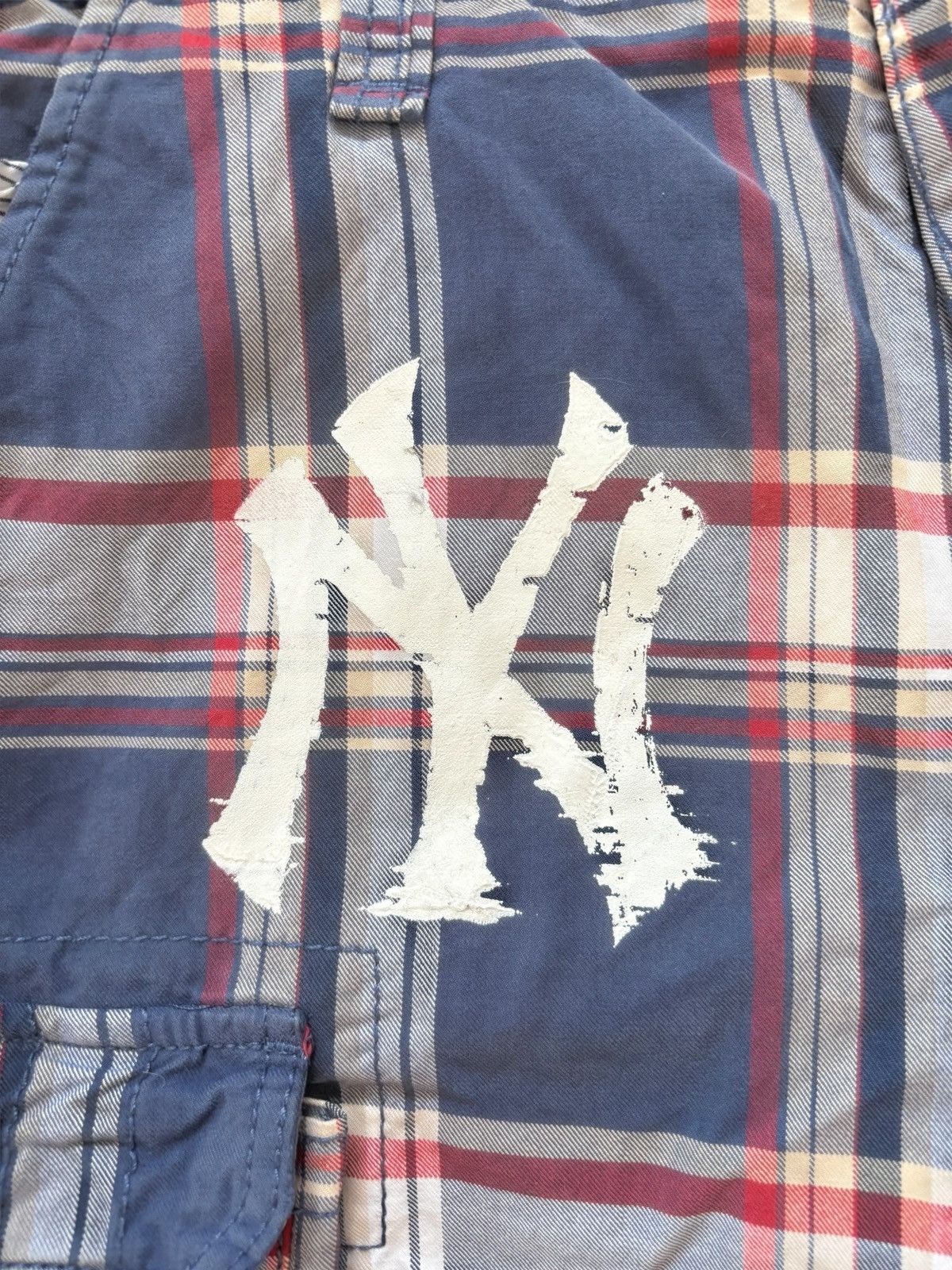 New York Yankees Y2k New York Yankees x Tommy Hilfiger Baggy Jeans Vintage Size US 32 / EU 48 - 7 Thumbnail