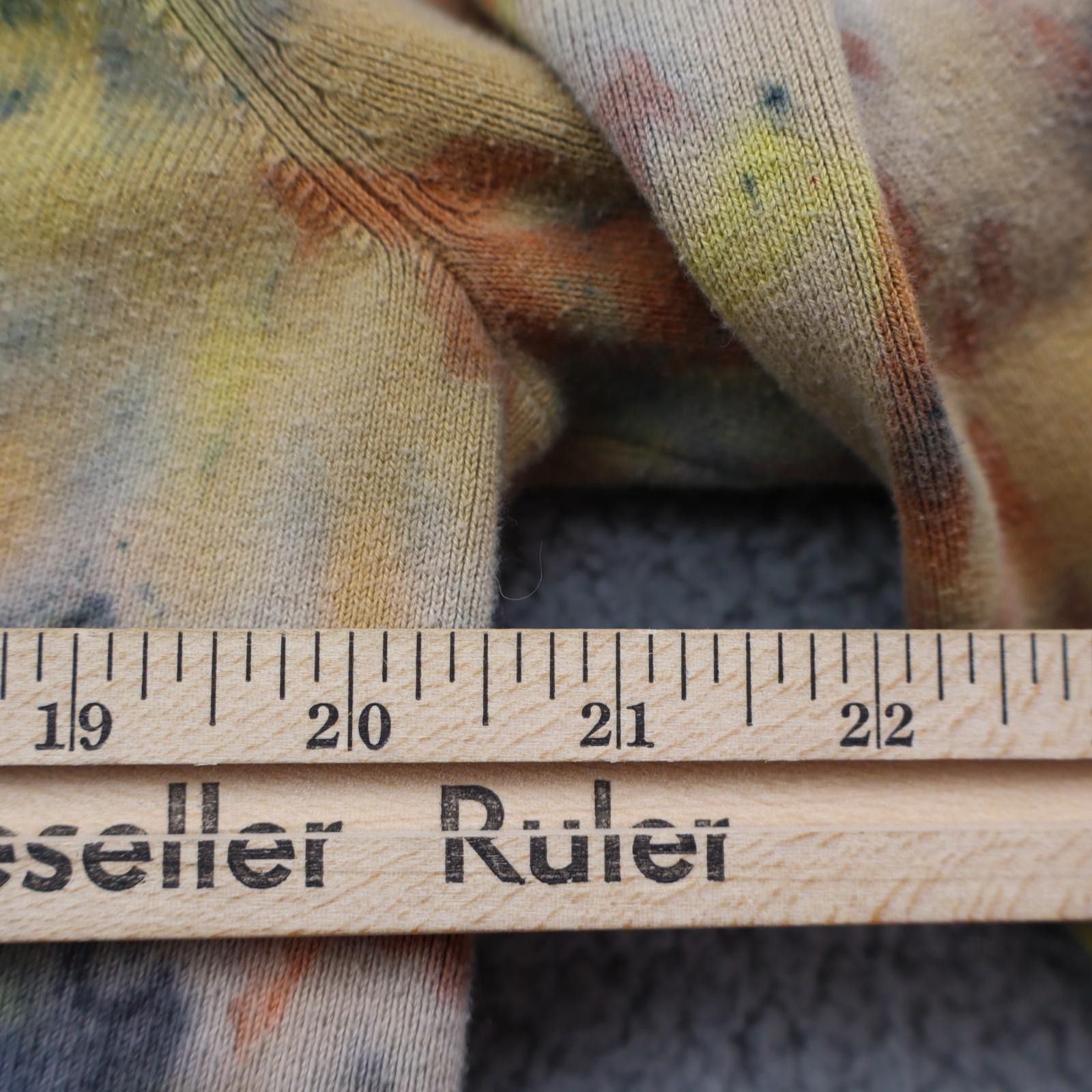 Other Vtg Cardigan Sweater Large Tie Dye Abstract Cottagecore Acad Size L / US 10 / IT 46 - 5 Thumbnail