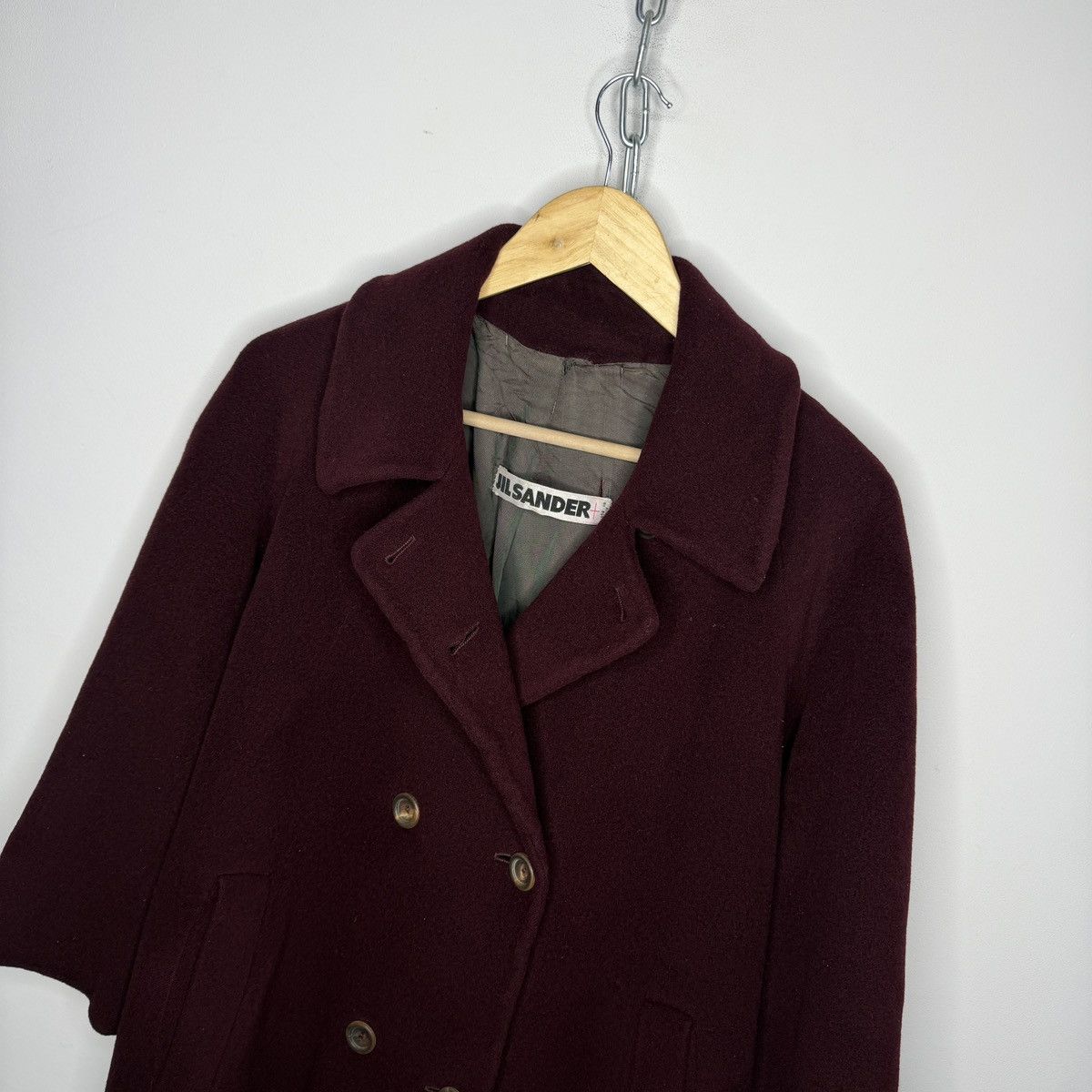 Jil Sander JIL SANDER Coat Jacket Trench Cashmere Overcoat Oversized Size M / US 6-8 / IT 42-44 - 4 Thumbnail