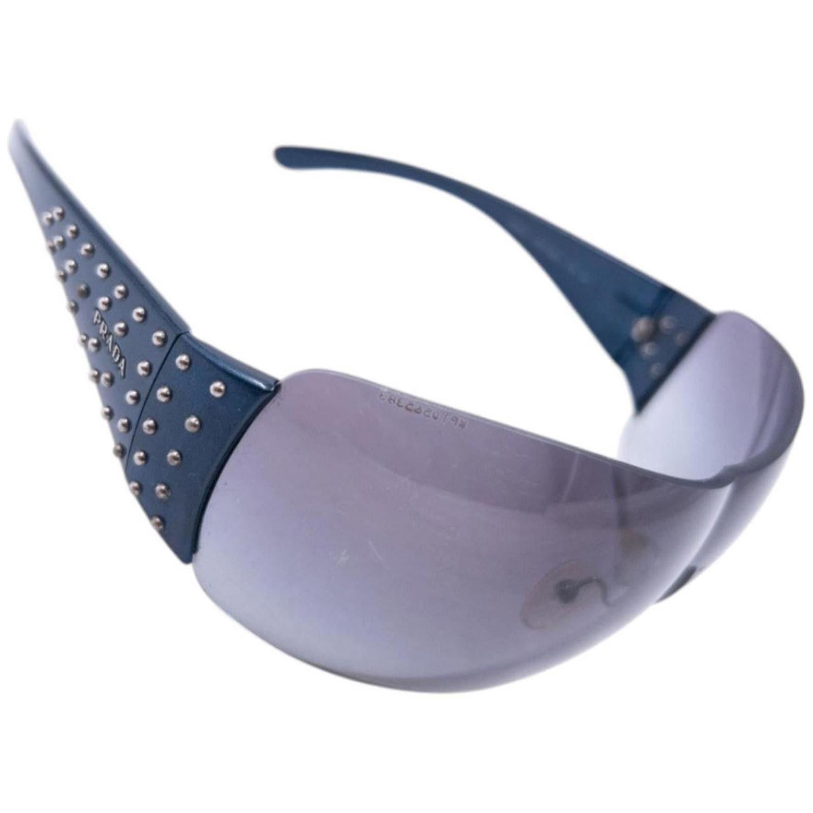 Prada Vintage Prada Diamonte Sunglasses Size ONE SIZE - 5 Thumbnail