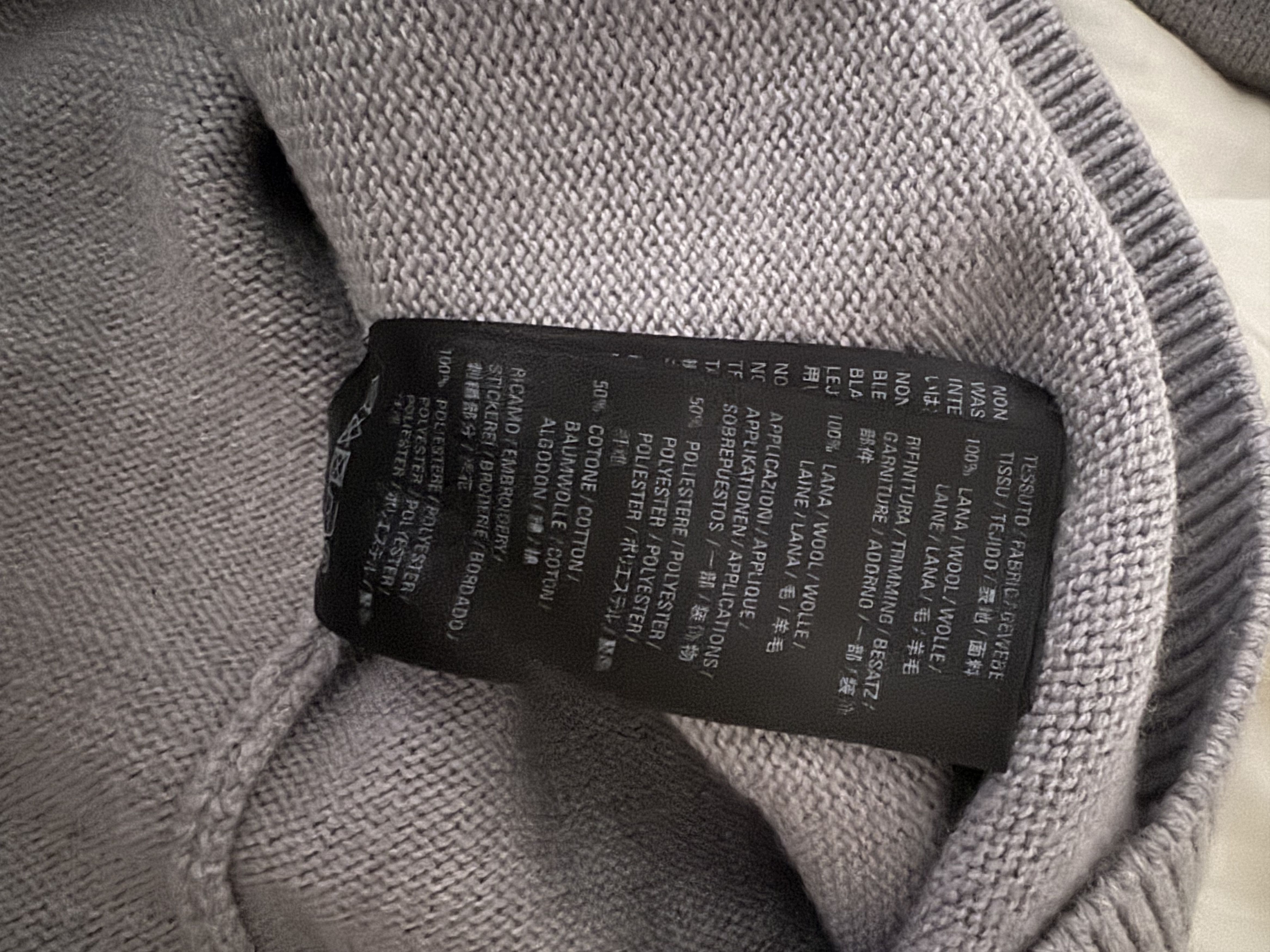Balenciaga BALENCIAGA New York wool sweater limited edition Size US M / EU 48-50 / 2 - 7 Thumbnail