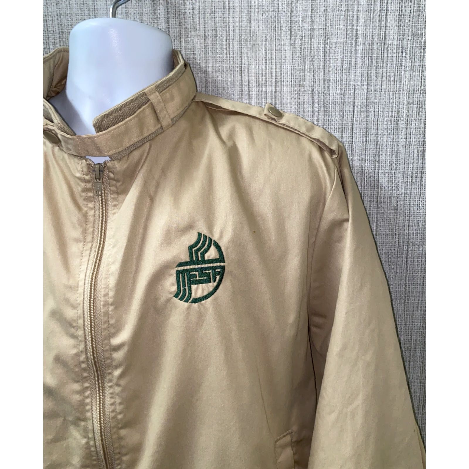 Vintage Four Seasons Jacket Full Zip Beige L Mens Size Regular Cotton/Polyester Size US L / EU 52-54 / 3 - 2 Thumbnail