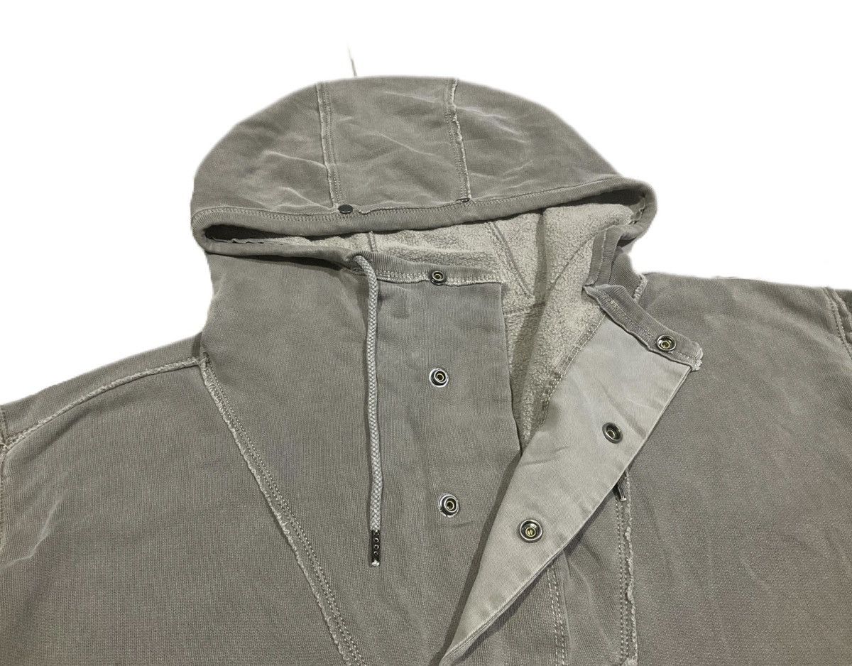 Diesel 🔥Sick Y2K Diesel Frayed Rivet Anorak Hoodie Size US L / EU 52-54 / 3 - 4 Thumbnail