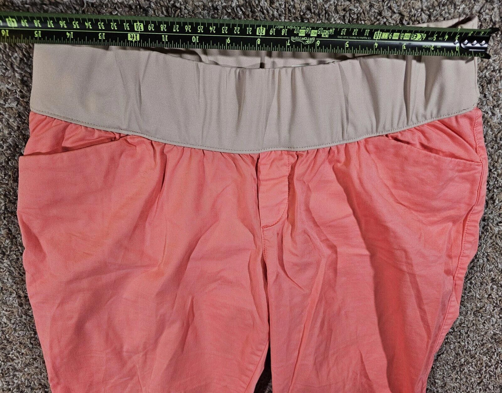 Gap GAP Girlfriend Khaki Pants Size 12 Pink Reef Size 34" / US 12 / IT 48 - 3 Thumbnail