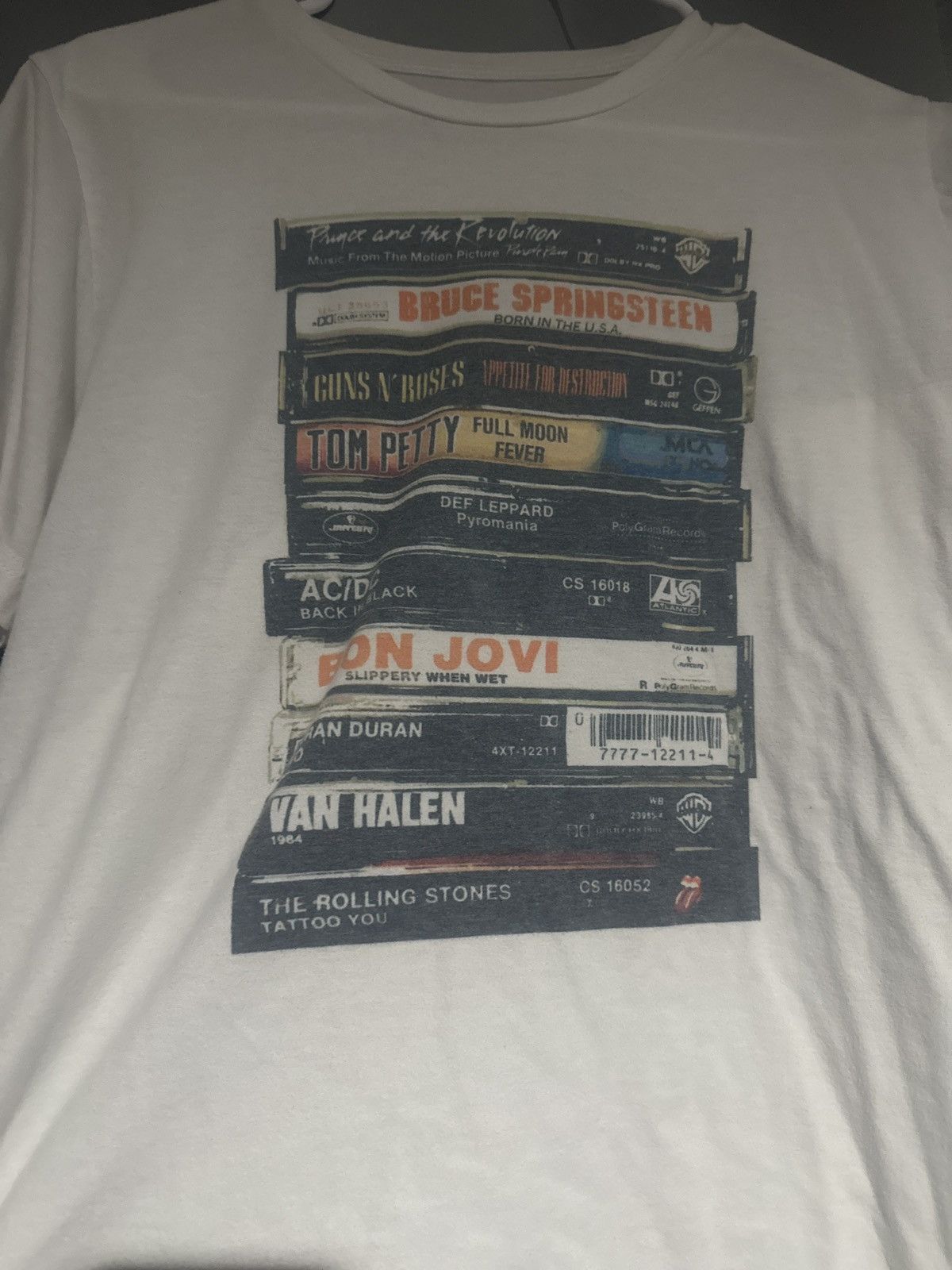 Band Tees Stacked rock Cassette t shirt Size US M / EU 48-50 / 2 - 2 Thumbnail