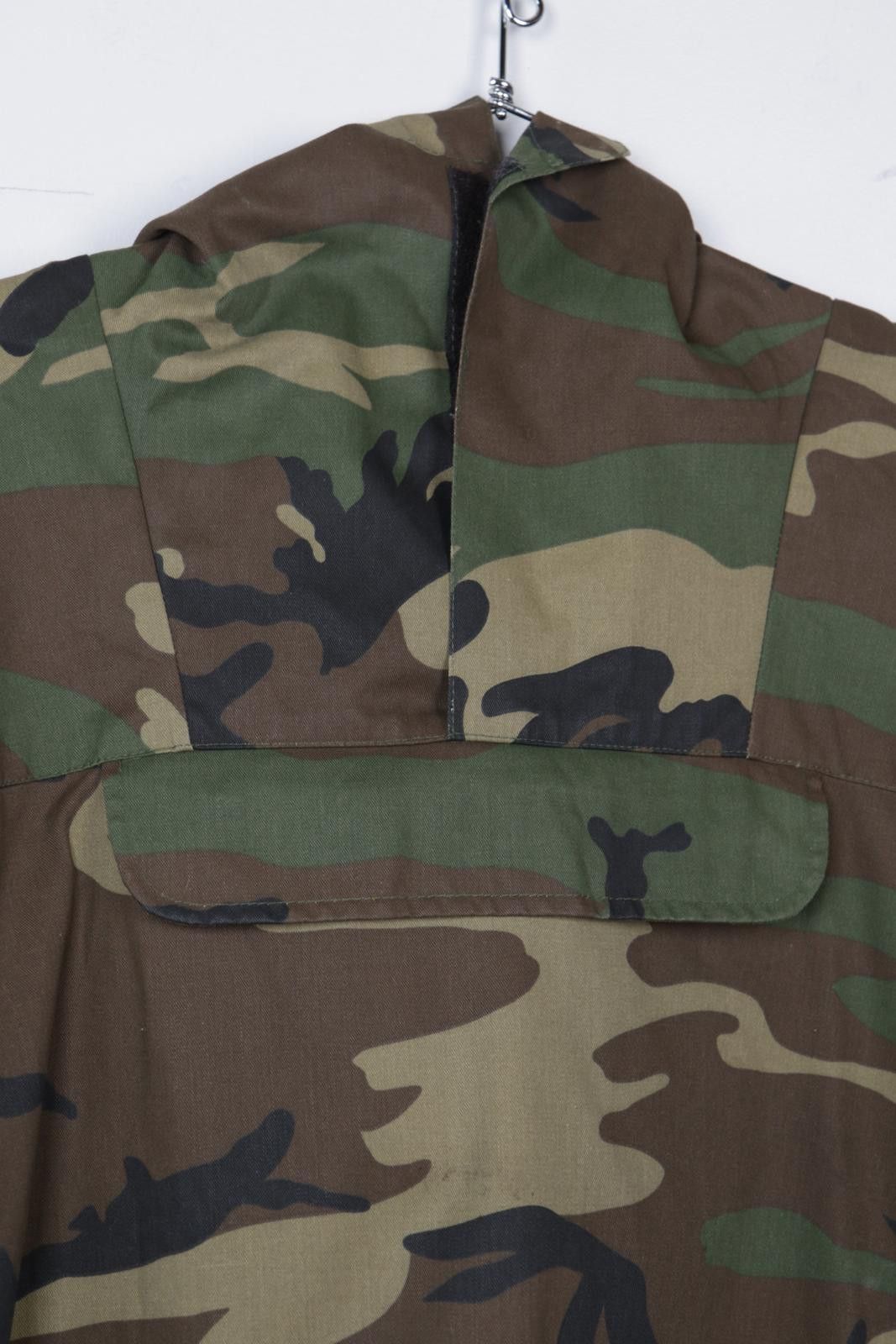 Vintage 90's Military Woodland Camo Anorak Pullover Jacket Size US XXL / EU 58 / 5 - 3 Thumbnail