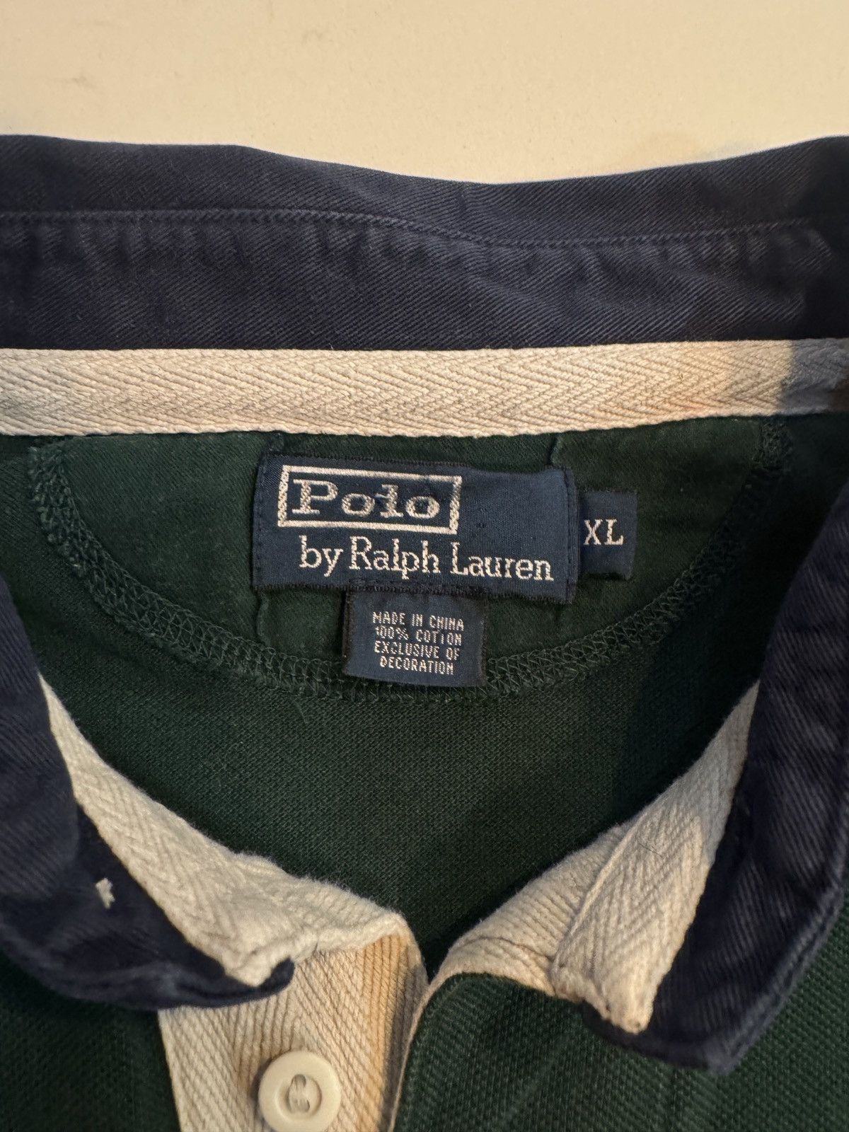 Polo Ralph Lauren Vintage POLO RALPH LAUREN 1ST DIVISION RL REGIMENT Rugby Size US XL / EU 56 / 4 - 4 Thumbnail