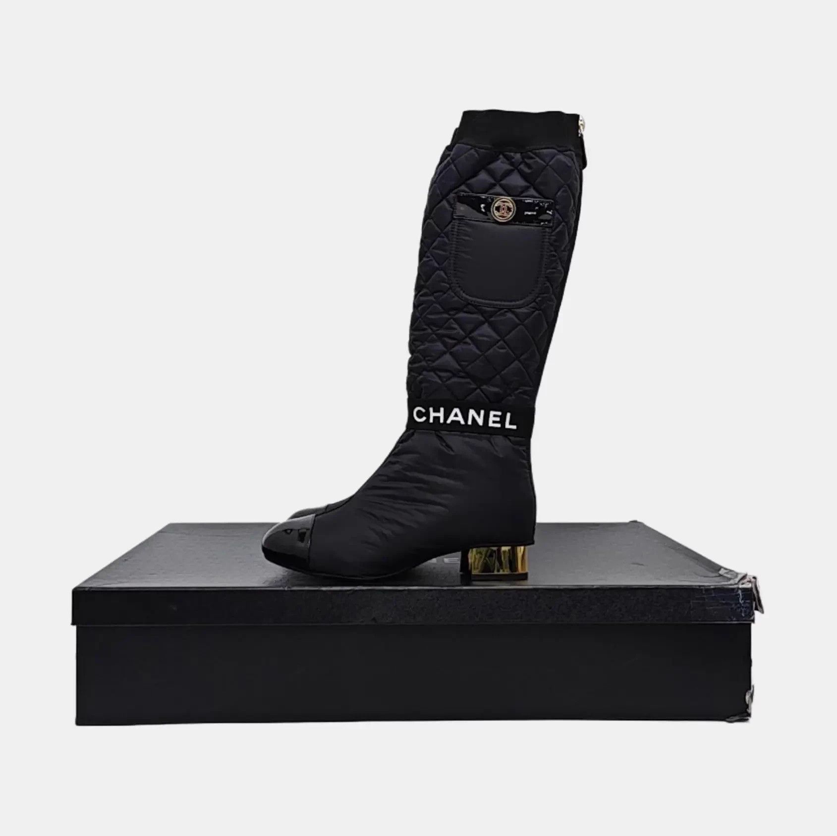 Chanel Chanel Boots 38 Size US 7 / IT 37 - 6 Thumbnail