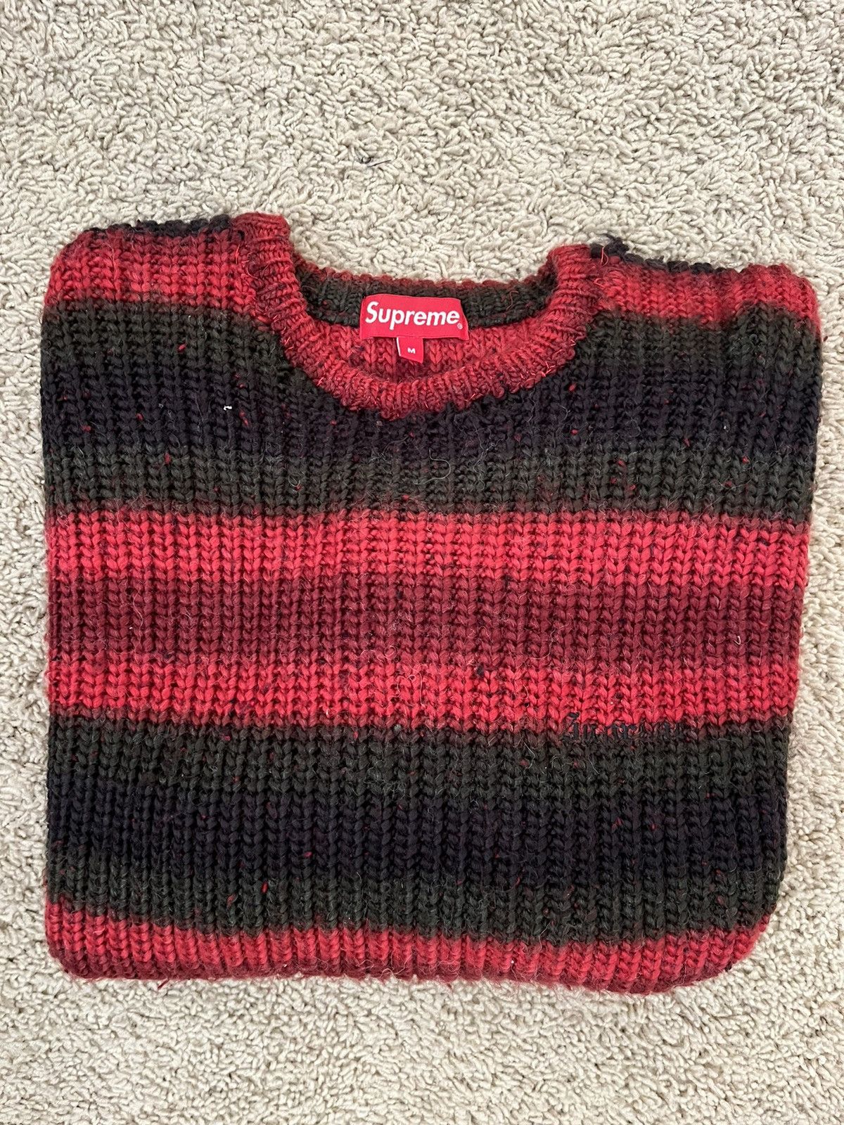 Supreme Ombré stripe sweater Size US M / EU 48-50 / 2 - 12 Thumbnail