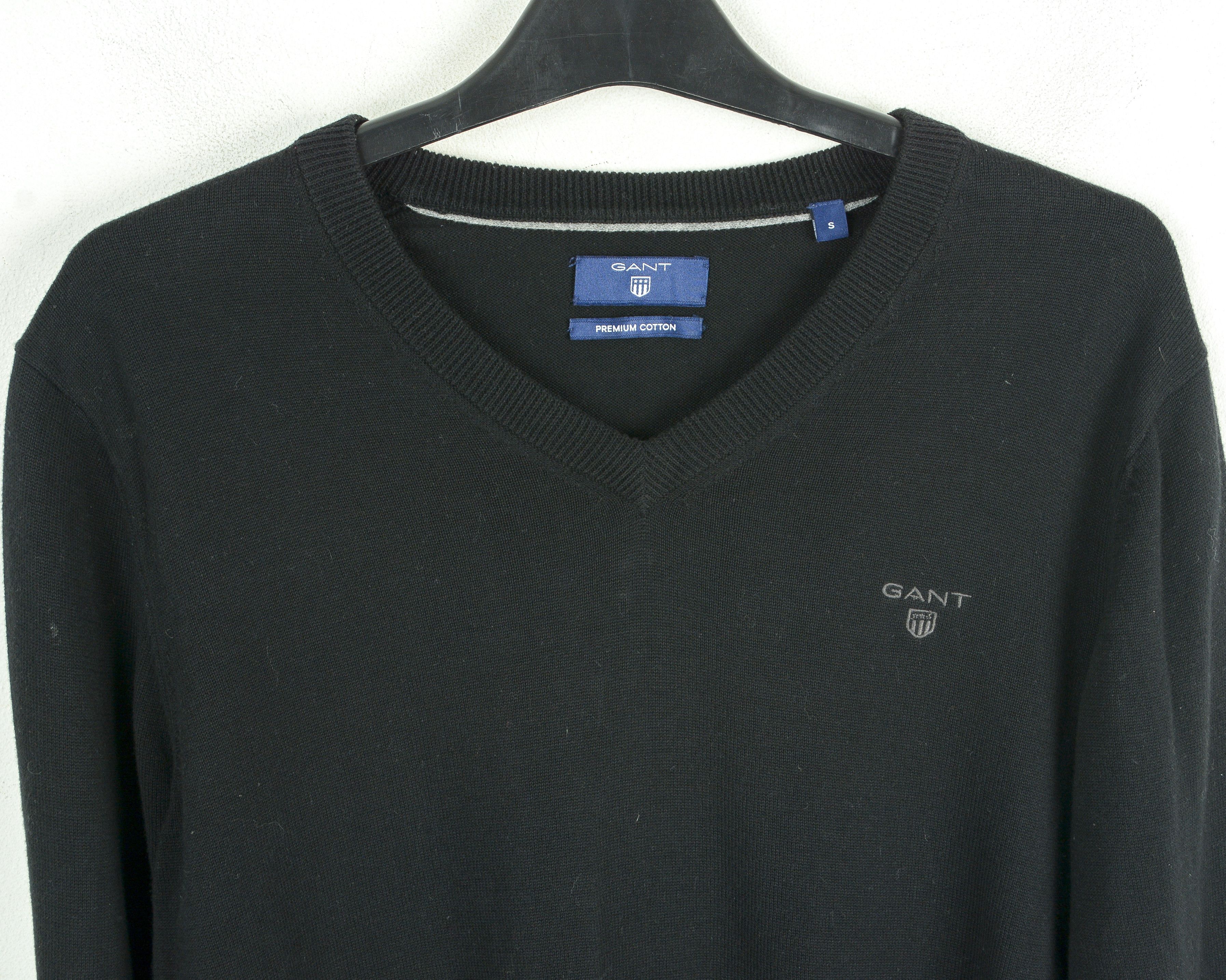 Gant Premium S Cotton Pullover V-Neck Jumper Sweater Top Size US S / EU 44-46 / 1 - 4 Thumbnail