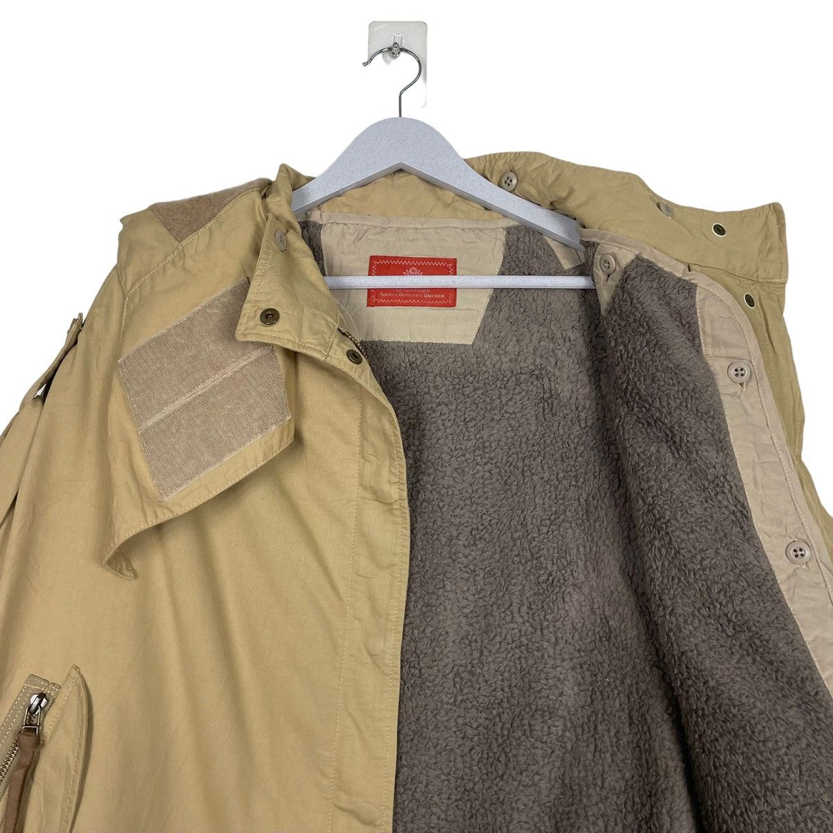 Avirex 💥AVIREX PONCHO WORM JACKET WITH HOODIE Size US M / EU 48-50 / 2 - 11 Thumbnail