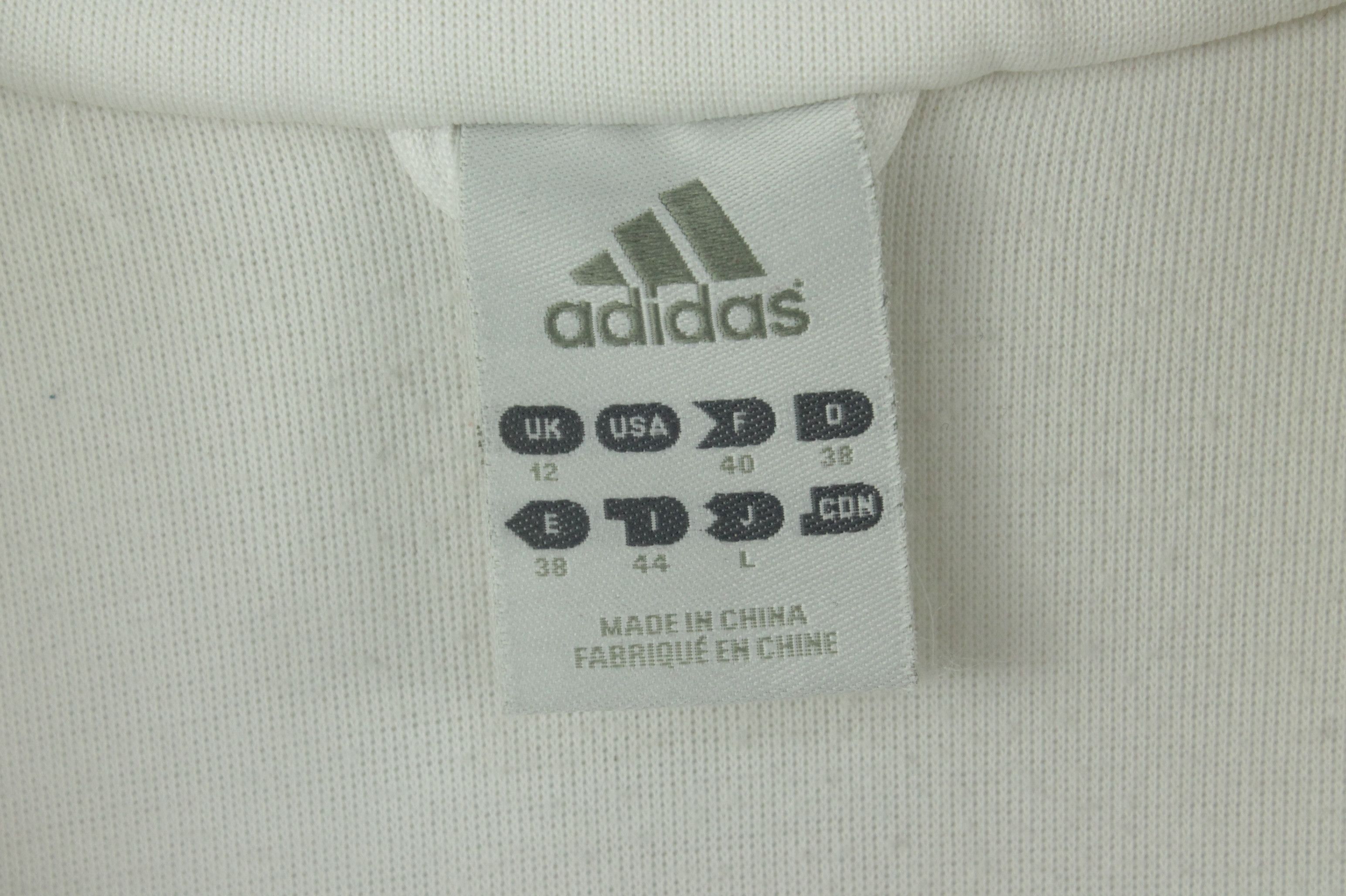 Adidas y2k Adidas AC Milan Full Zip White/Red Track Top Women's Size M / US 6-8 / IT 42-44 - 5 Thumbnail