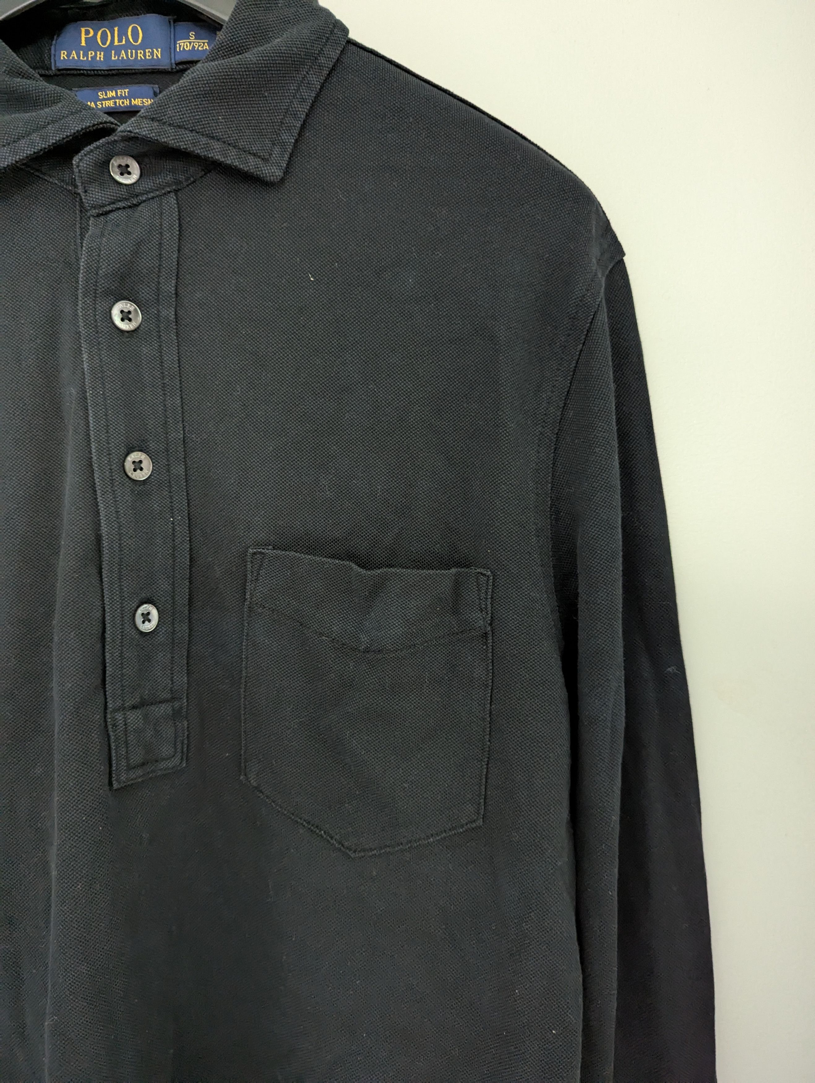 Polo Ralph Lauren × Ralph Lauren Long sleeve polo Ralph Lauren black Size US S / EU 44-46 / 1 - 6 Thumbnail