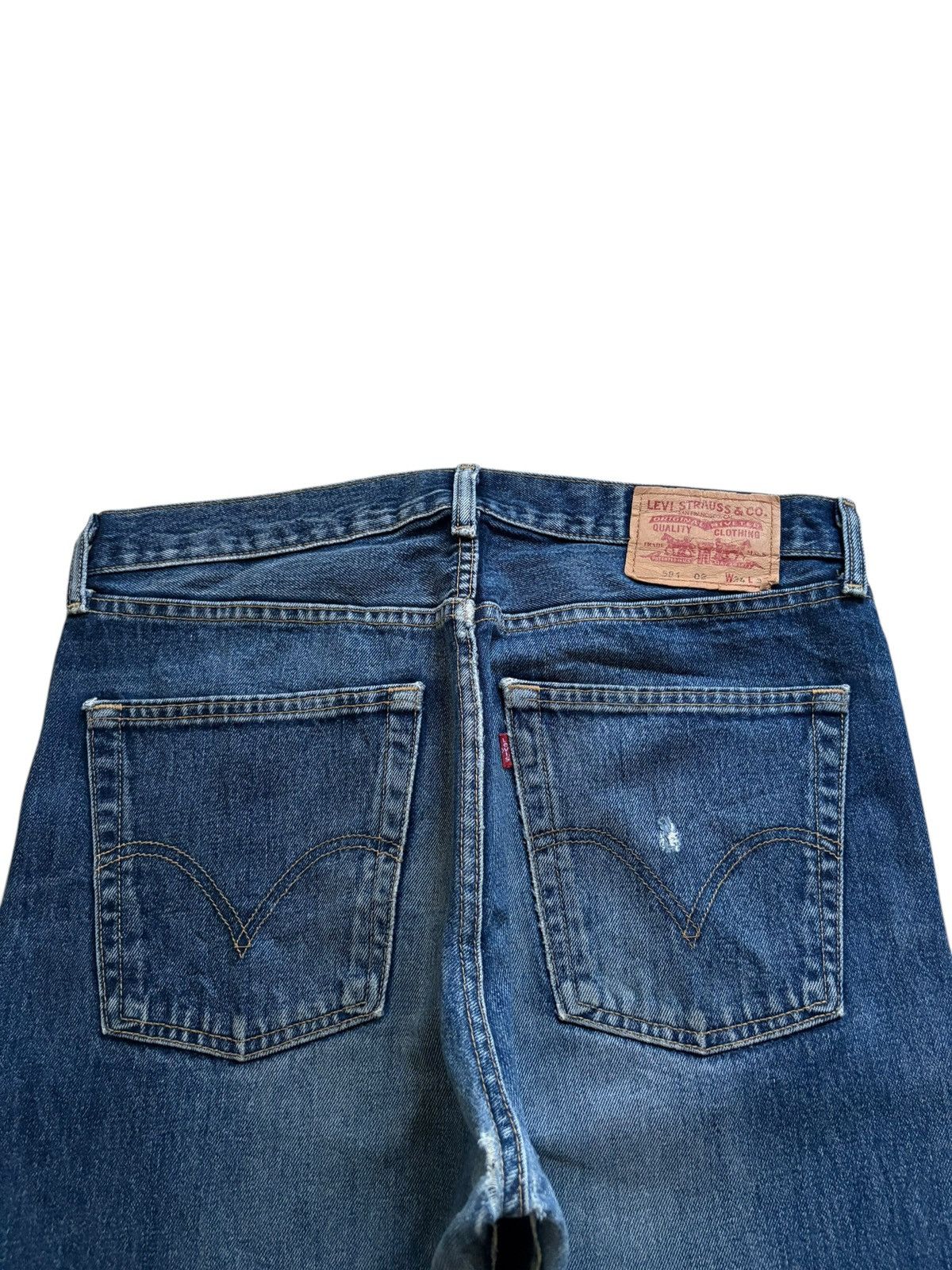 Levi's Vintage 90s Levis 581 Faded Wash Loose Baggy Jeans Size US 34 / EU 50 - 8 Thumbnail