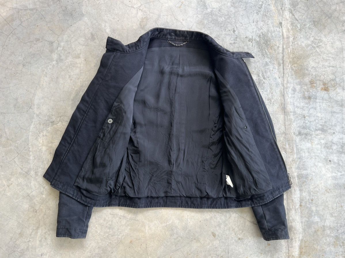 The Viridi-anne Archival The Viridi-anne Faded Black Cotton Moto Jacket Size US S / EU 44-46 / 1 - 10 Thumbnail