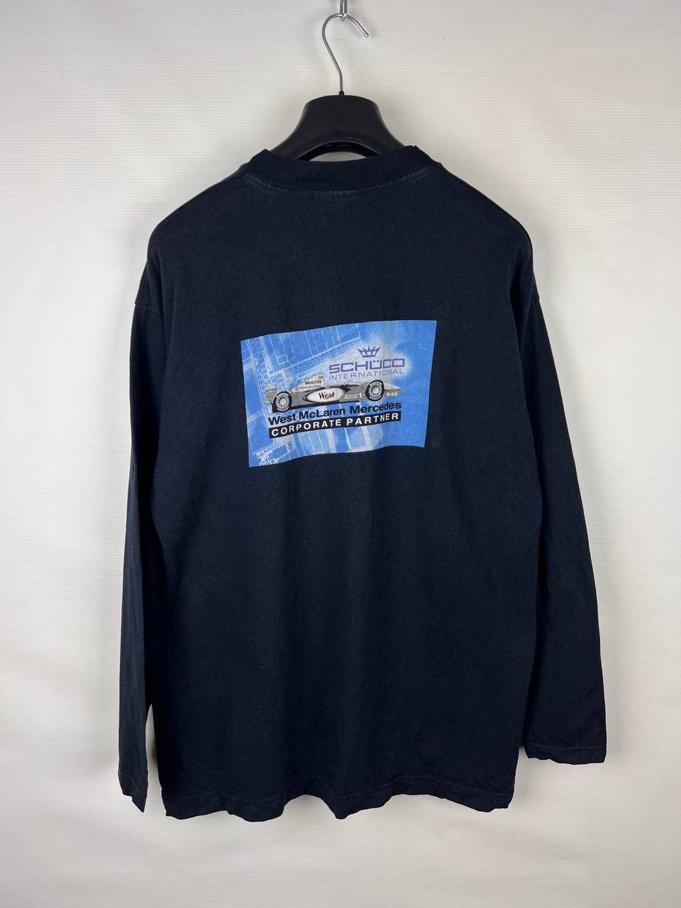 Malcolm McLaren West McLaren Mercedes vintage long sleeve size L Size US L / EU 52-54 / 3 - 1 Thumbnail