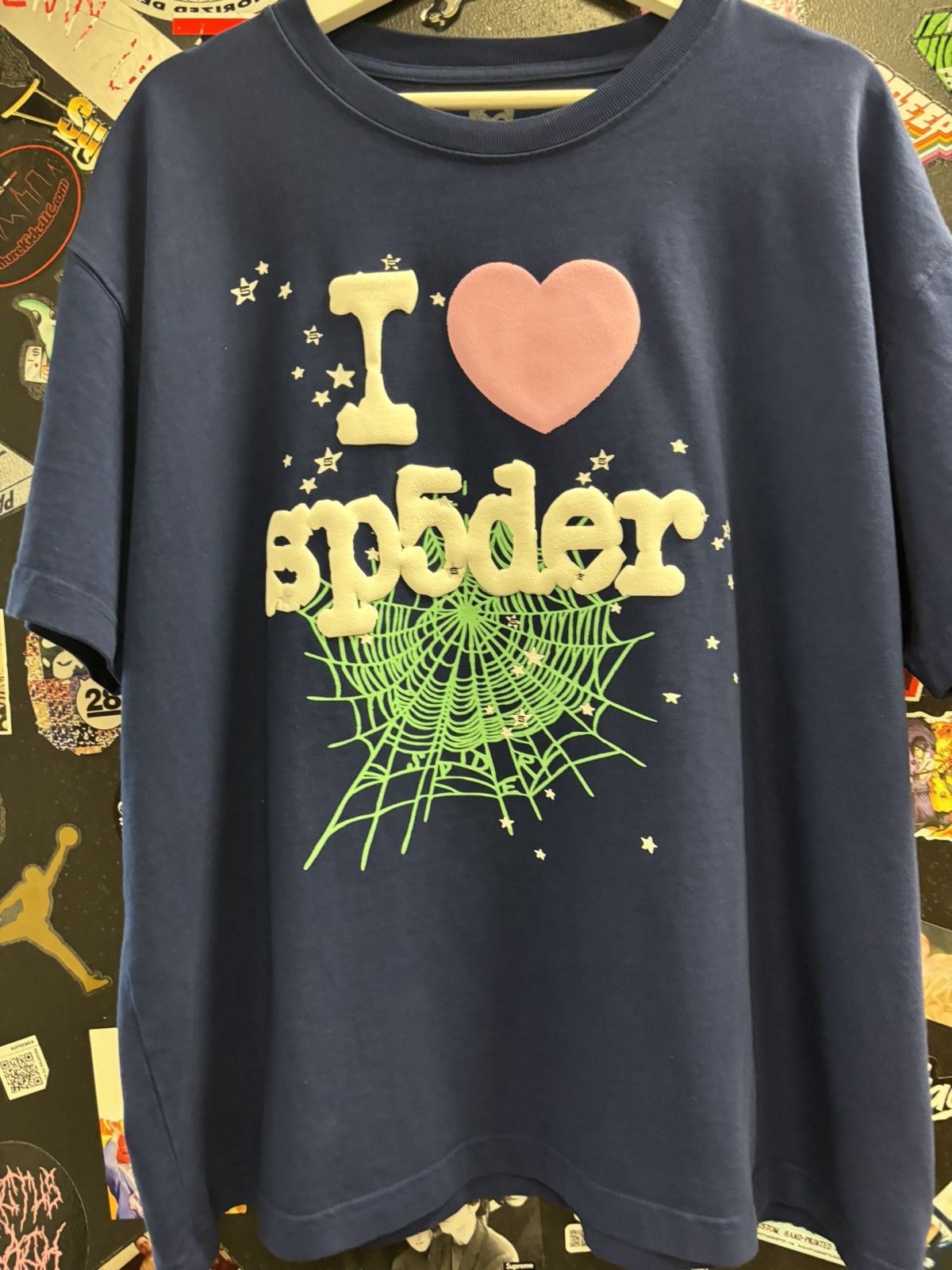 Sp5der Sp5der I love Spider G shirt | Grailed