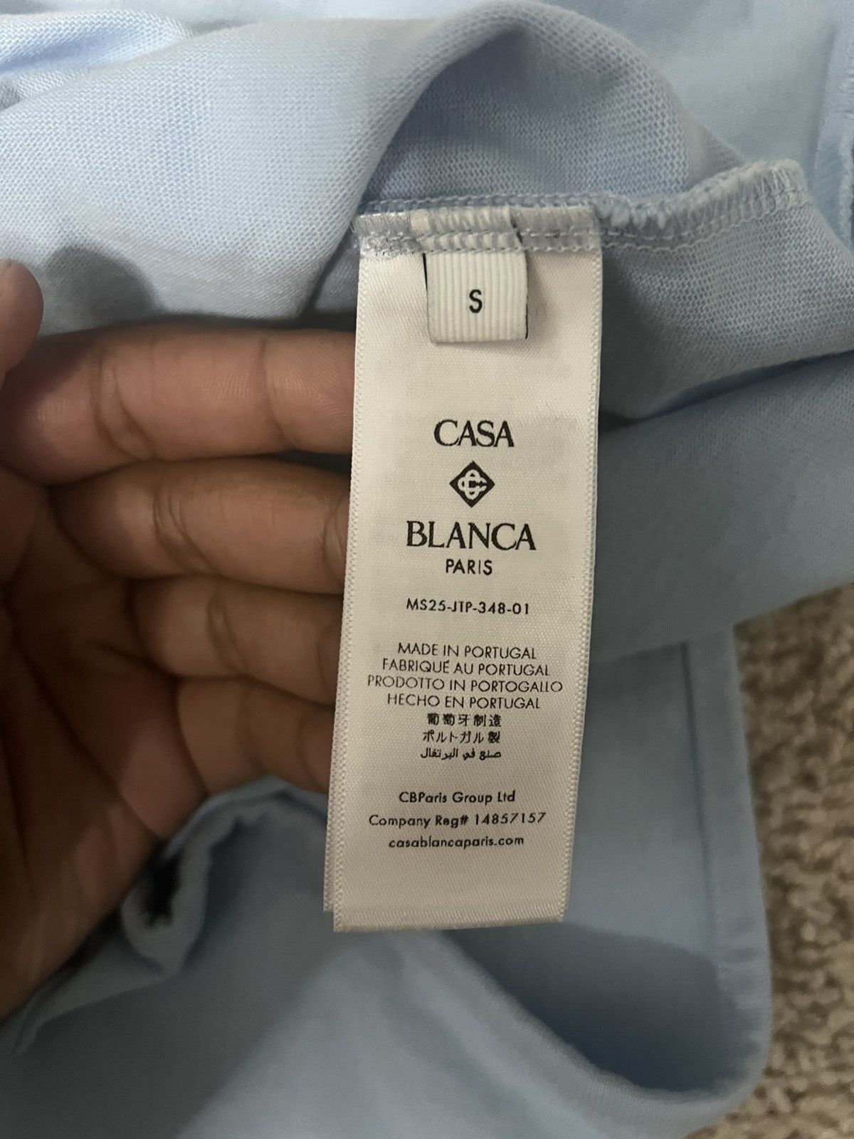 Casablanca CASA WAY SKATE DOUBLE LAYER T-SHIRT Size US S / EU 44-46 / 1 - 4 Thumbnail