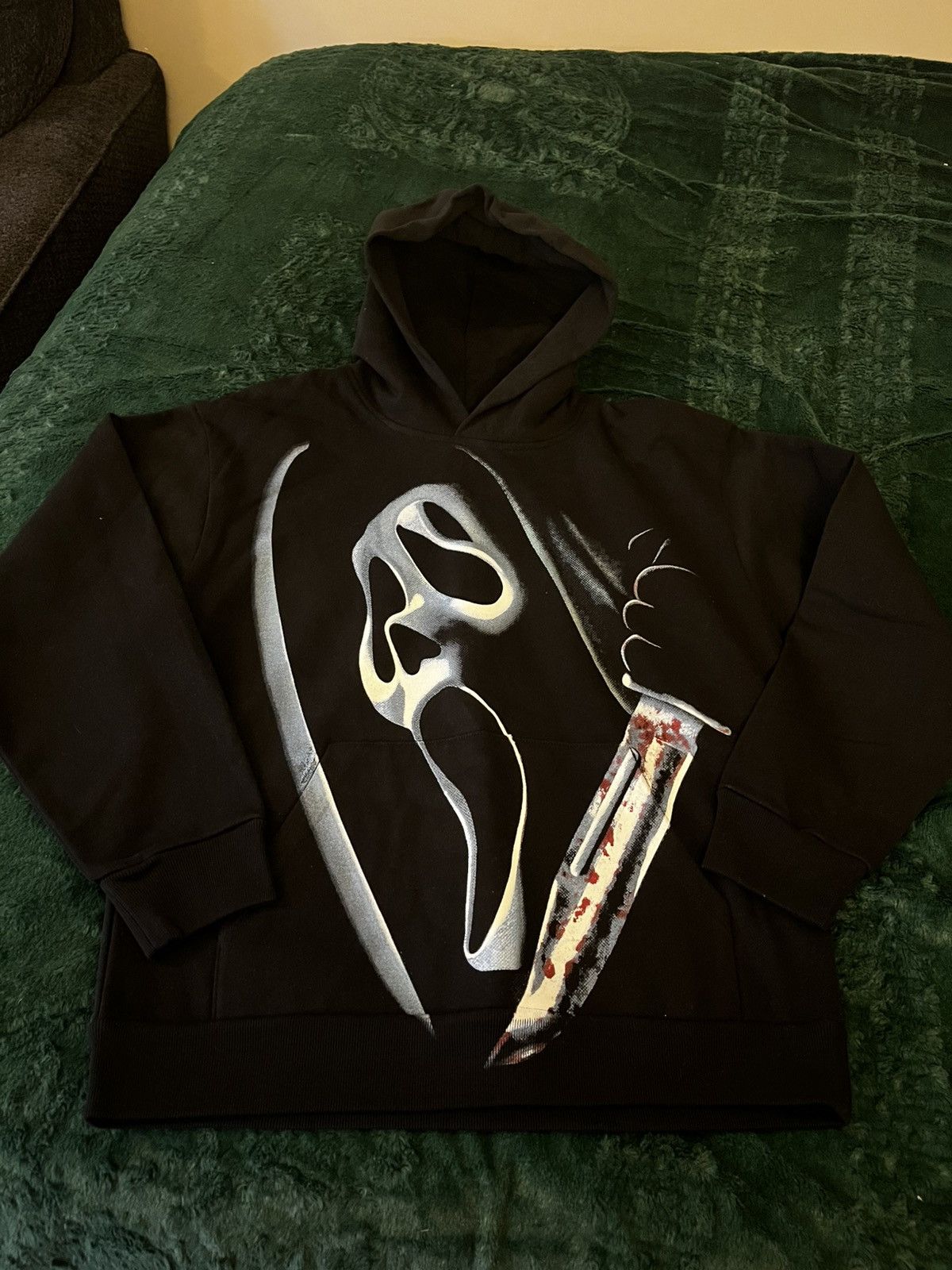 Other Evil Vice Scream Theme Ghostface Hoodie – Size Large Size US L / EU 52-54 / 3 - 1 Thumbnail
