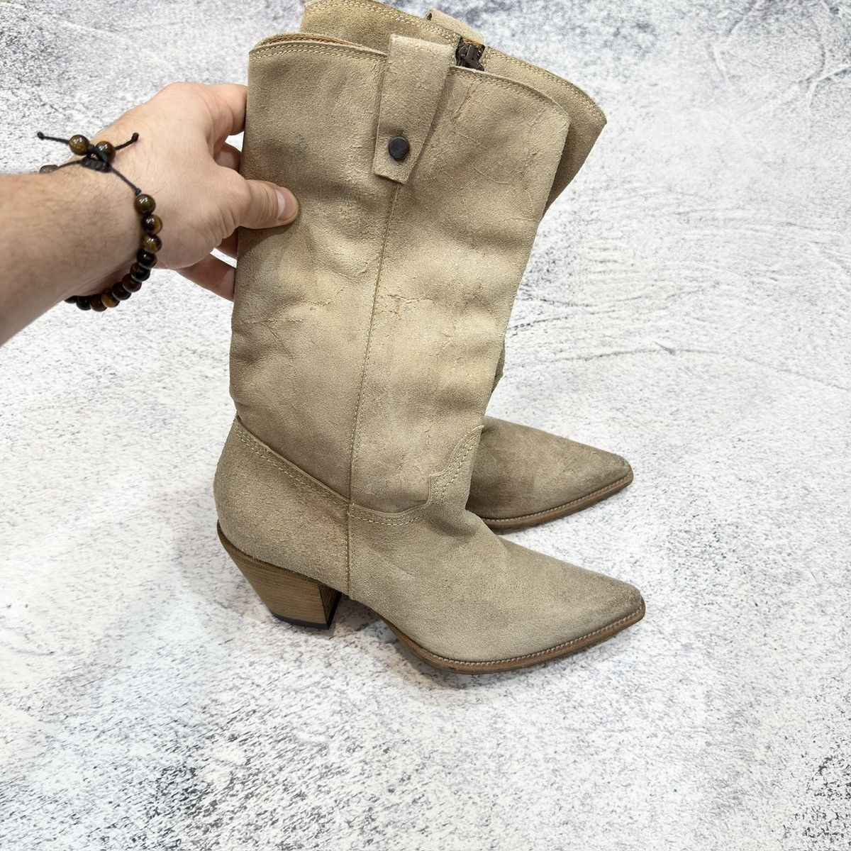 Cowboy Equipment × MoMA Moma Western Cowboy Boots US9 UK6 EU39 25cm Size US 9 / IT 39 - 4 Thumbnail