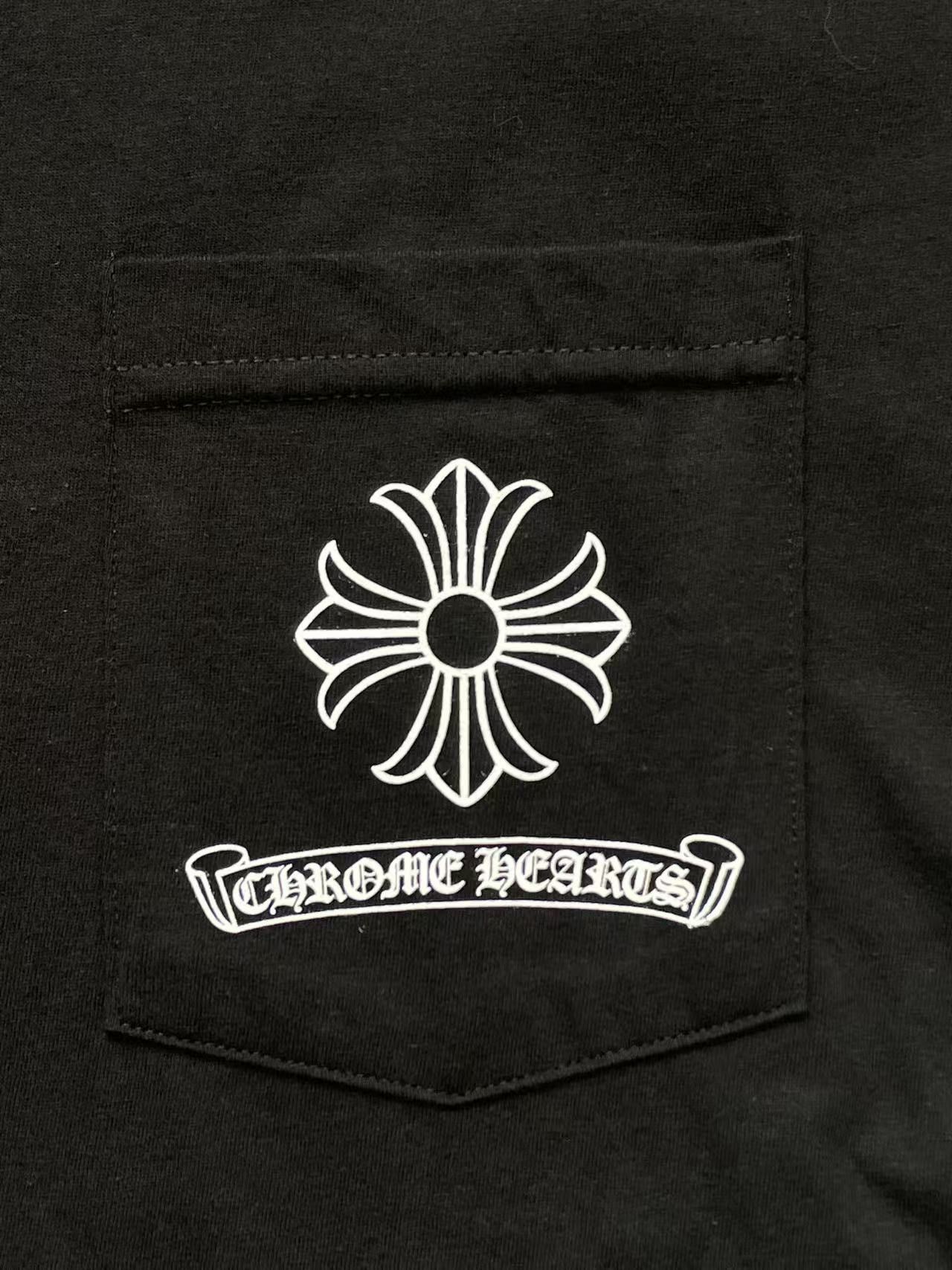 Chrome Hearts Chrome Hearts Script USA Dagger Logo Short Sleeve T-shirt Size S / US 4 / IT 40 - 3 Thumbnail