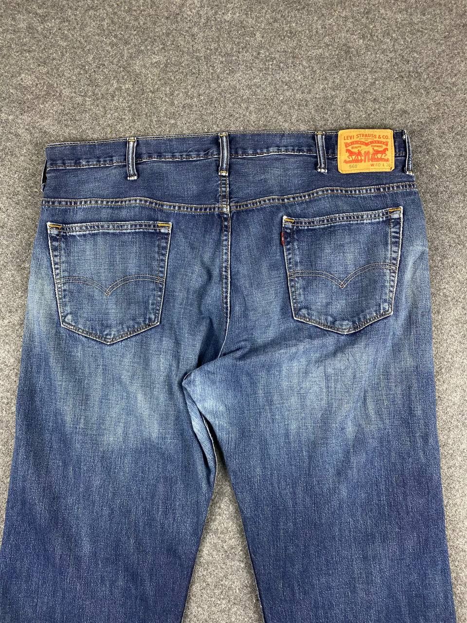 Levi's levis 569 loose straight distressed denim Size US 44 / EU 60 - 3 Thumbnail