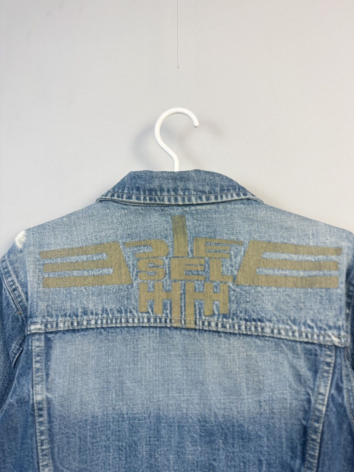 Diesel × Vintage Vintage Y2K Diesel Denim Western Cropped Distressed Jacket Size M / US 6-8 / IT 42-44 - 12 Thumbnail