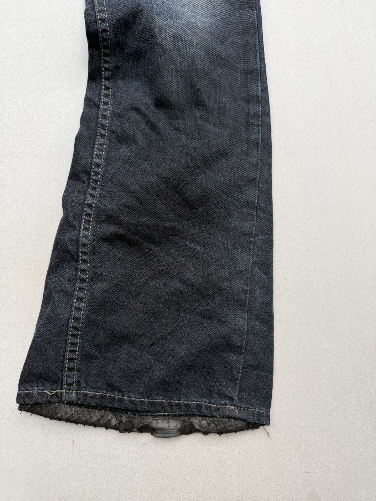 Japanese Brand Edge Lace up flare jeans Size US 29 - 4 Thumbnail
