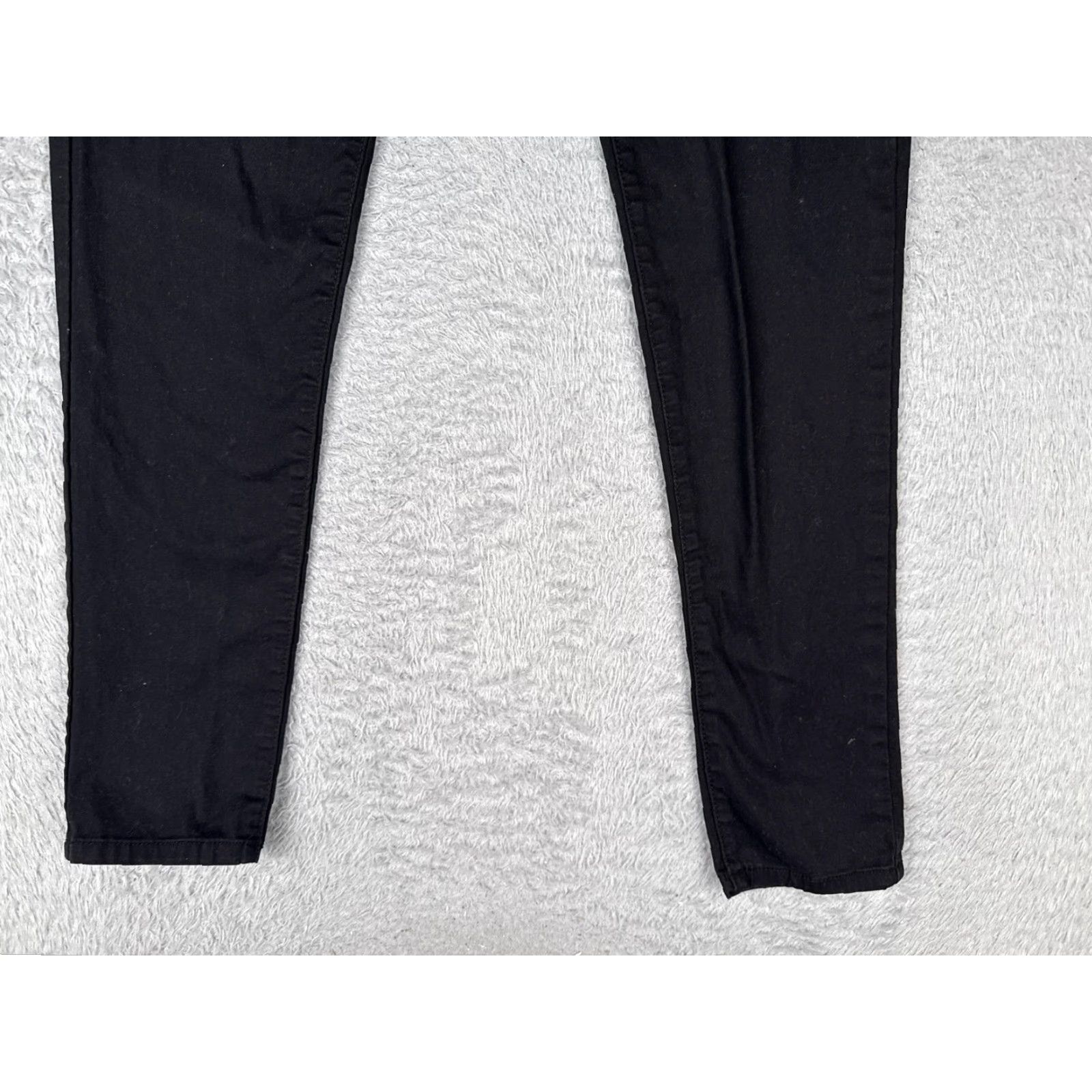 Levi's Levis 535 Legging Jeans Womens 28 Black Low Rise Stretch Denim Jegging 28x28 Size 28" / US 6 / IT 42 - 2 Thumbnail