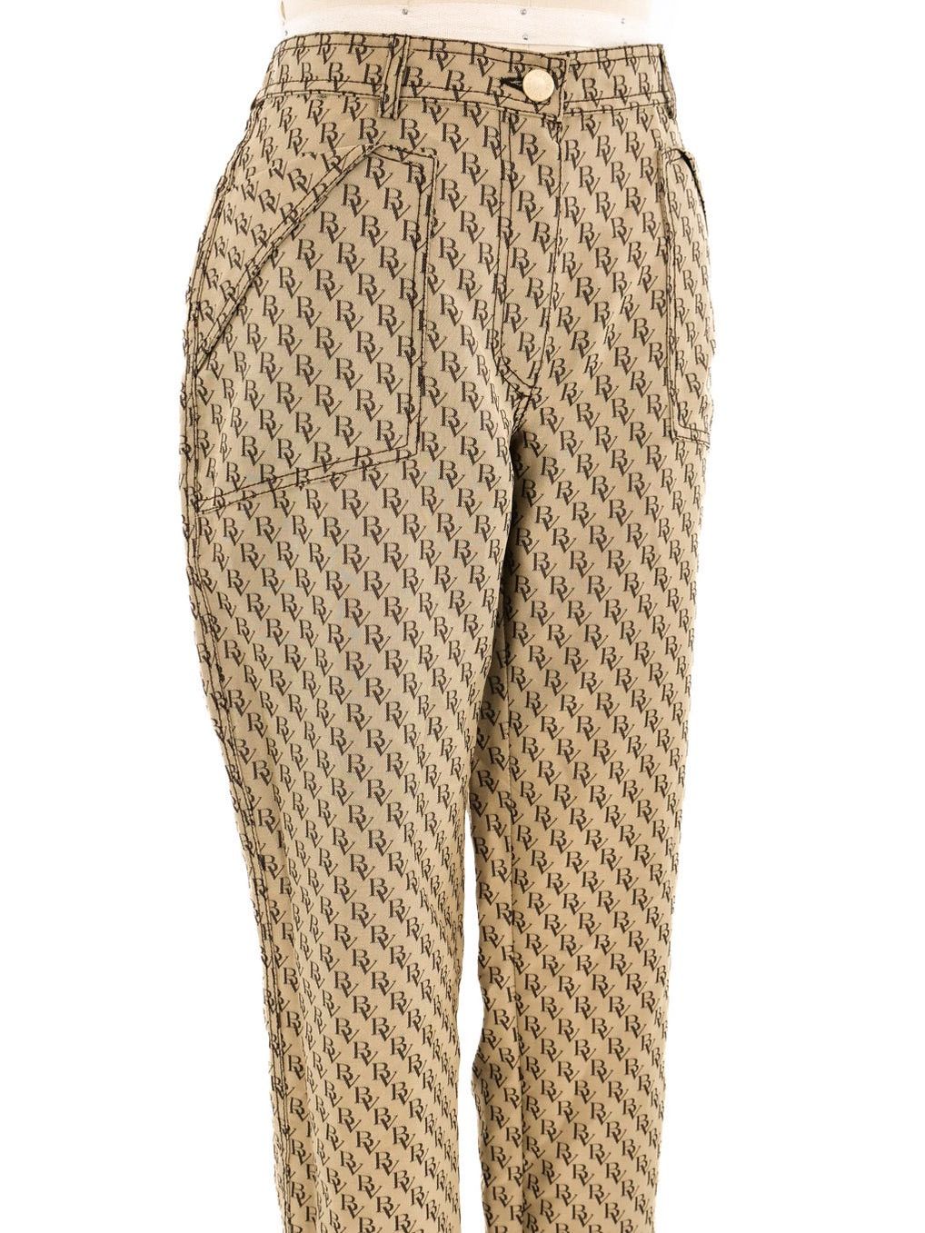 Bottega Veneta Bottega Veneta Logo Monogram Trousers Size 29" - 5 Thumbnail