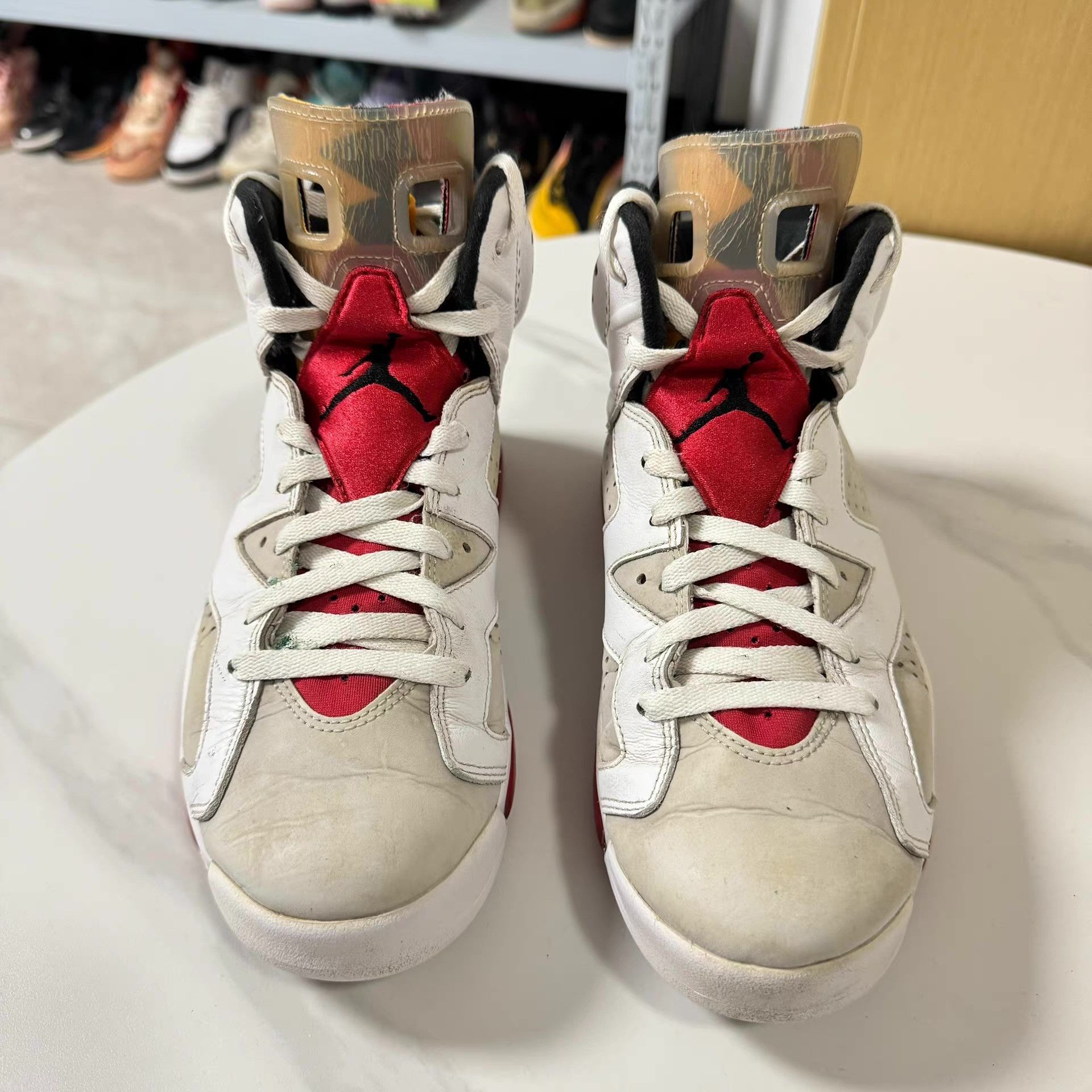 Nike Air Jordan 6 Hare Retro style Q10 Size US 9 / EU 42 - 2 Thumbnail
