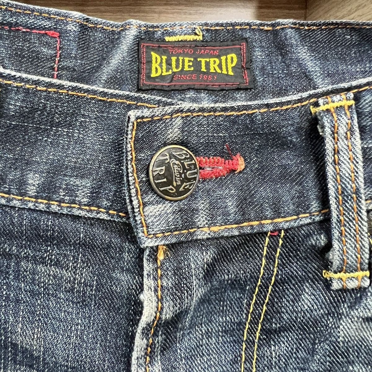 Edwin VTG EDWIN BLUE TRIP TOKYO JEAN Size US 29 - 6 Thumbnail