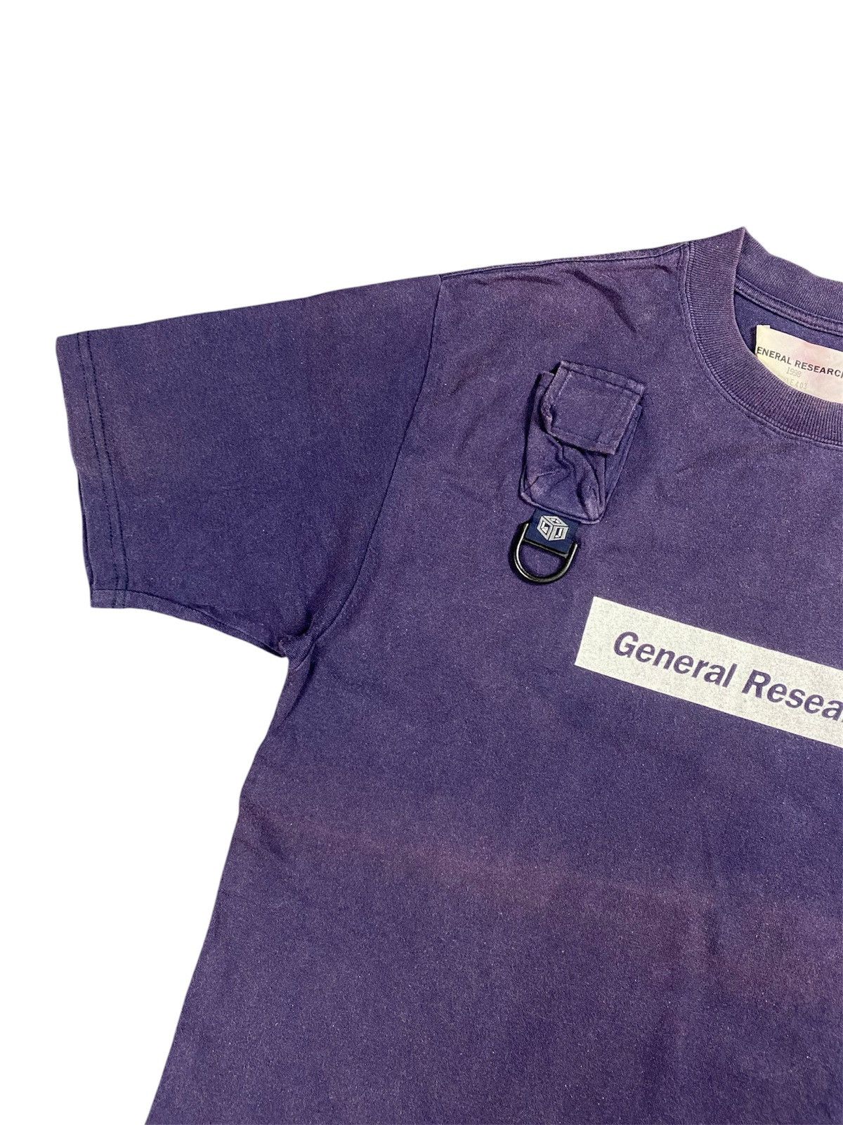 General Research AW98 General Research Box Logo Parasite Pocket T-Shirt Size US M / EU 48-50 / 2 - 5 Thumbnail