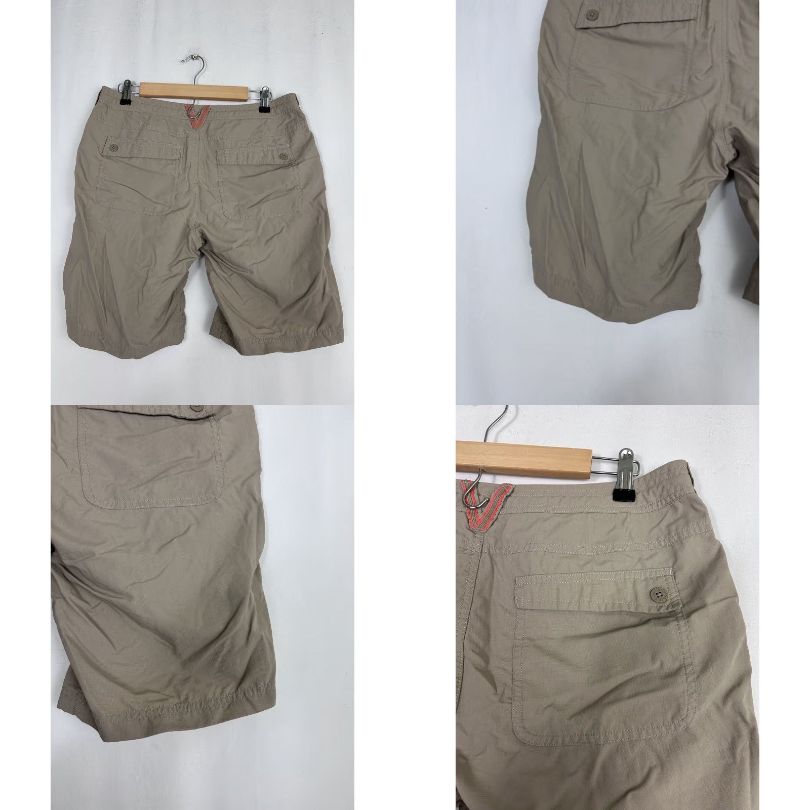 The North Face The North Face Horizon II Roll Up Shorts Womens Regular Size 10 Khaki Nylon 34x9.5 Size 24" / US 00 / IT 34 - 8 Thumbnail