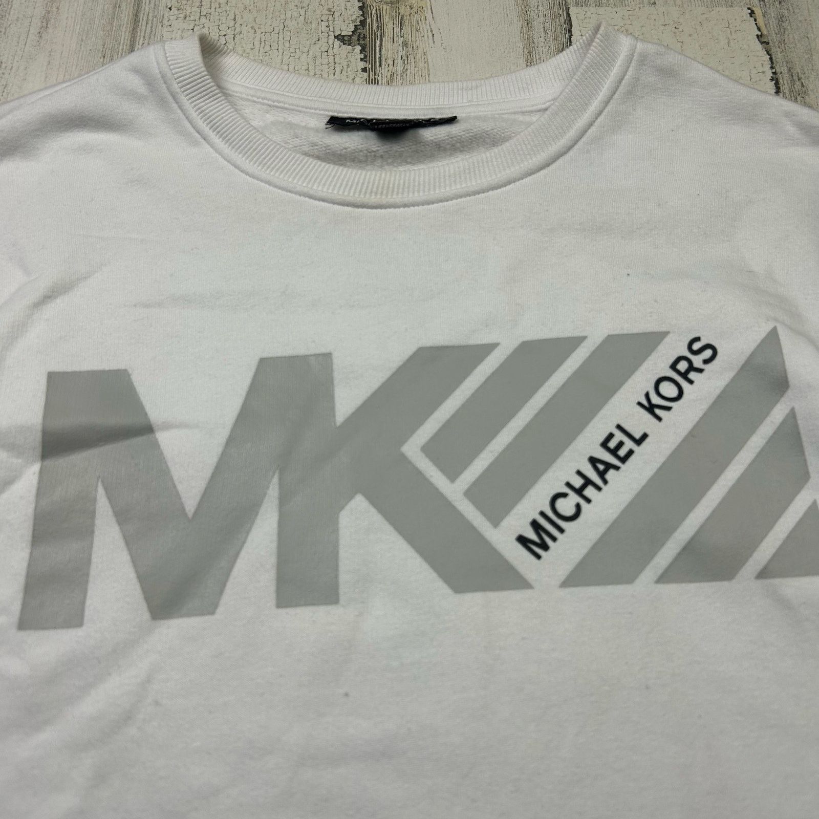 Michael Kors Michael Kors Men's Graphic Logo Crewneck Sweatshirt Size US XL / EU 56 / 4 - 2 Thumbnail