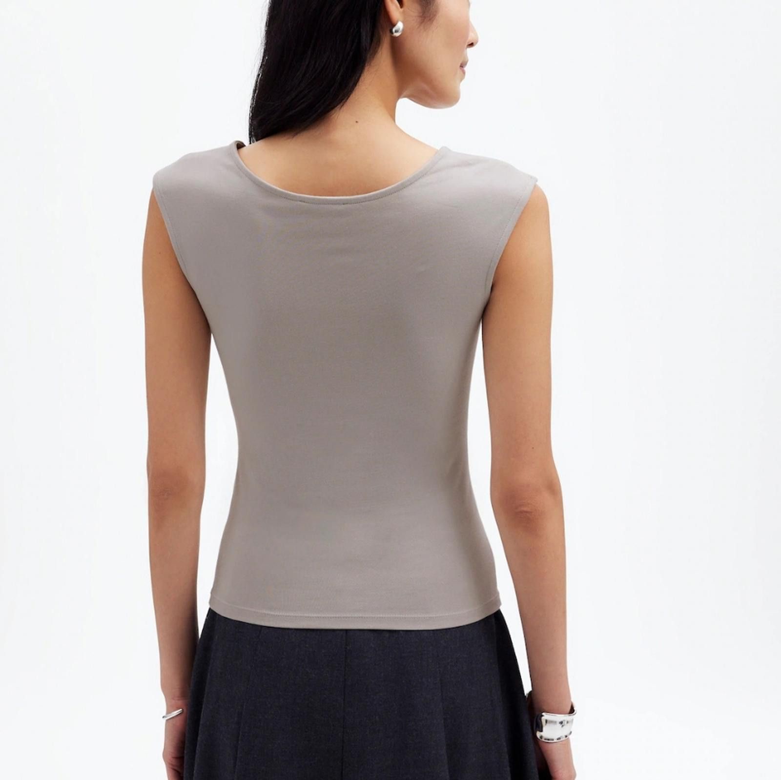 Madewell Madewell Scoopneck Cap-Sleeve Tee Size XS / US 0-2 / IT 36-38 - 4 Thumbnail