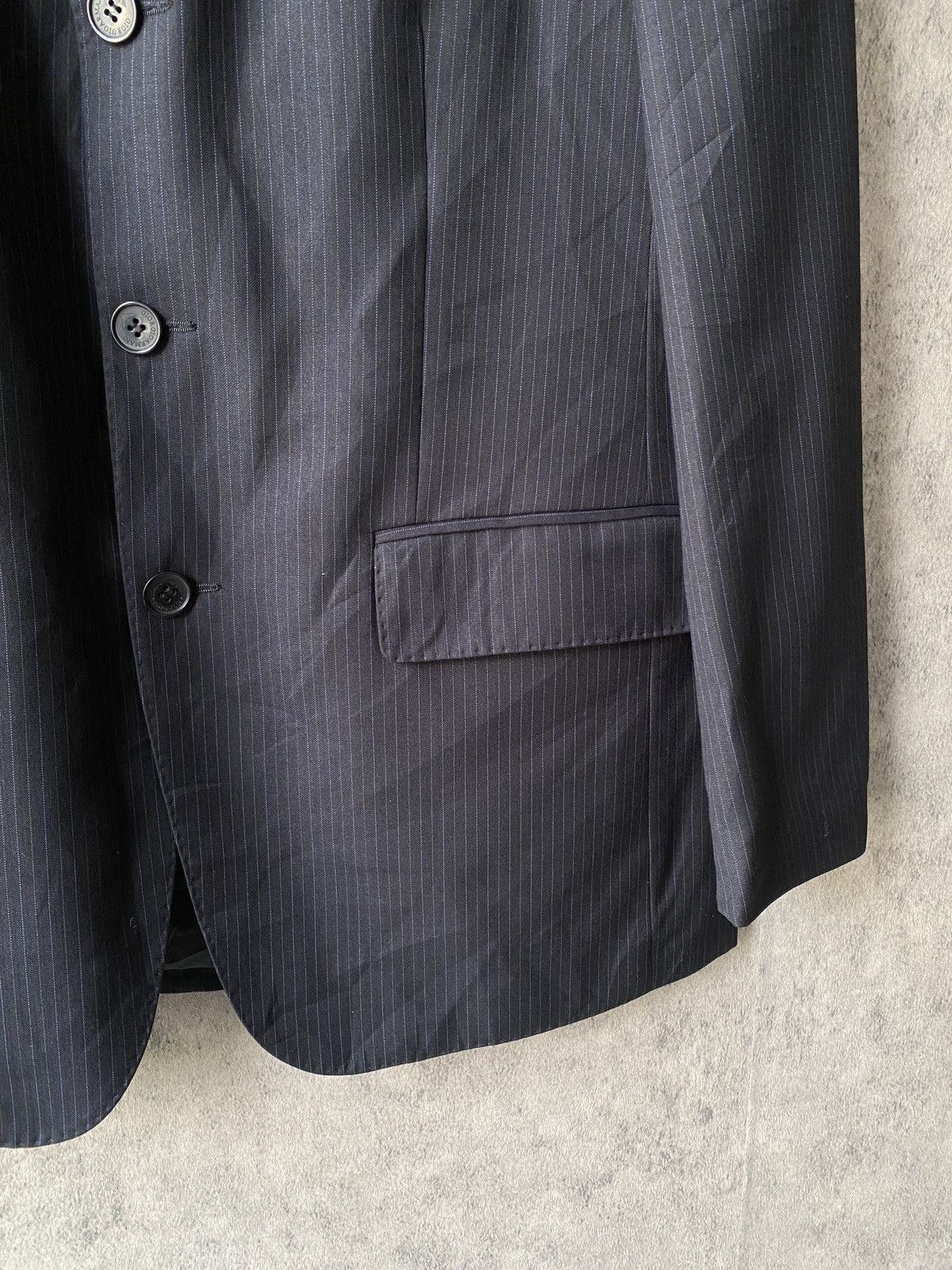 Armani Collezioni Armani Collezioni By Giorgio Armani Pinstripe Blazer Size US M / EU 48-50 / 2 - 6 Thumbnail