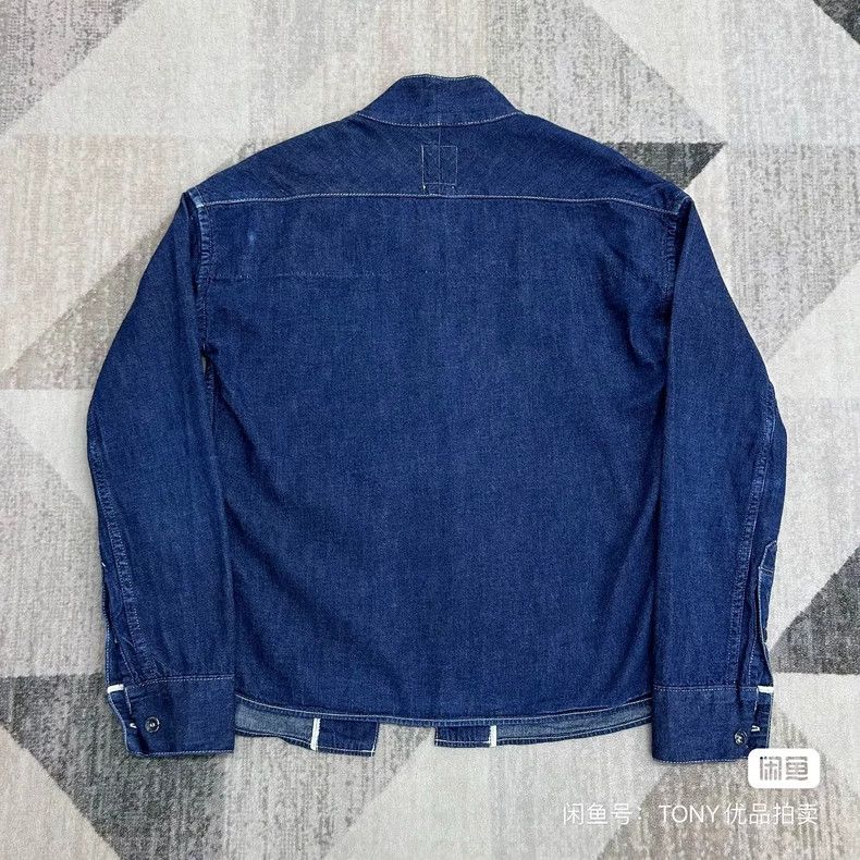 Visvim VisvimLHAMO SHIRT (ONE-WASH) INDIGO Denim Robe 2504-Nextarr Size US S / EU 44-46 / 1 - 2 Thumbnail