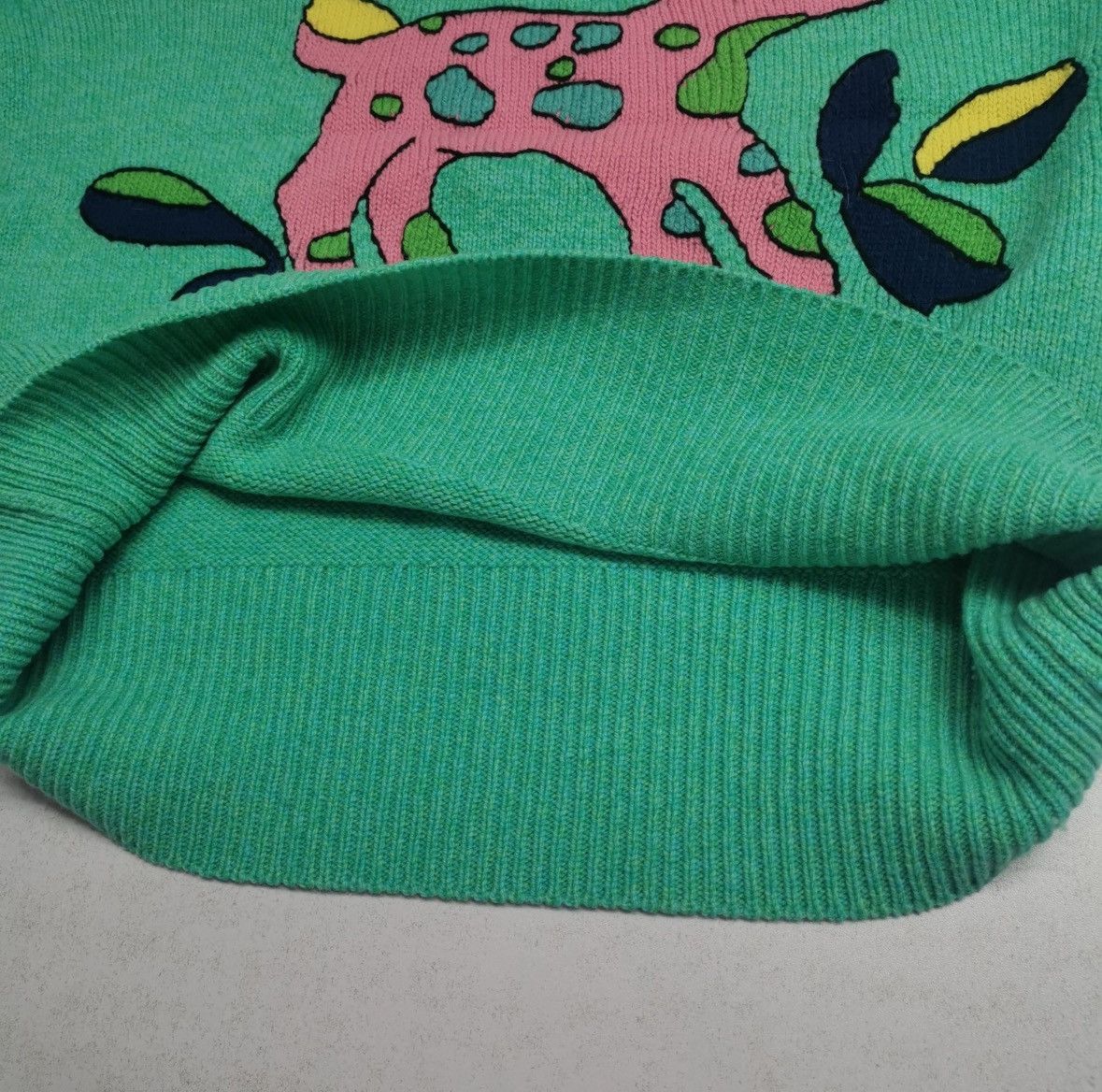 Gucci GUCCI Wool Sweater With Fawn In Blue Size S / US 4 / IT 40 - 5 Thumbnail