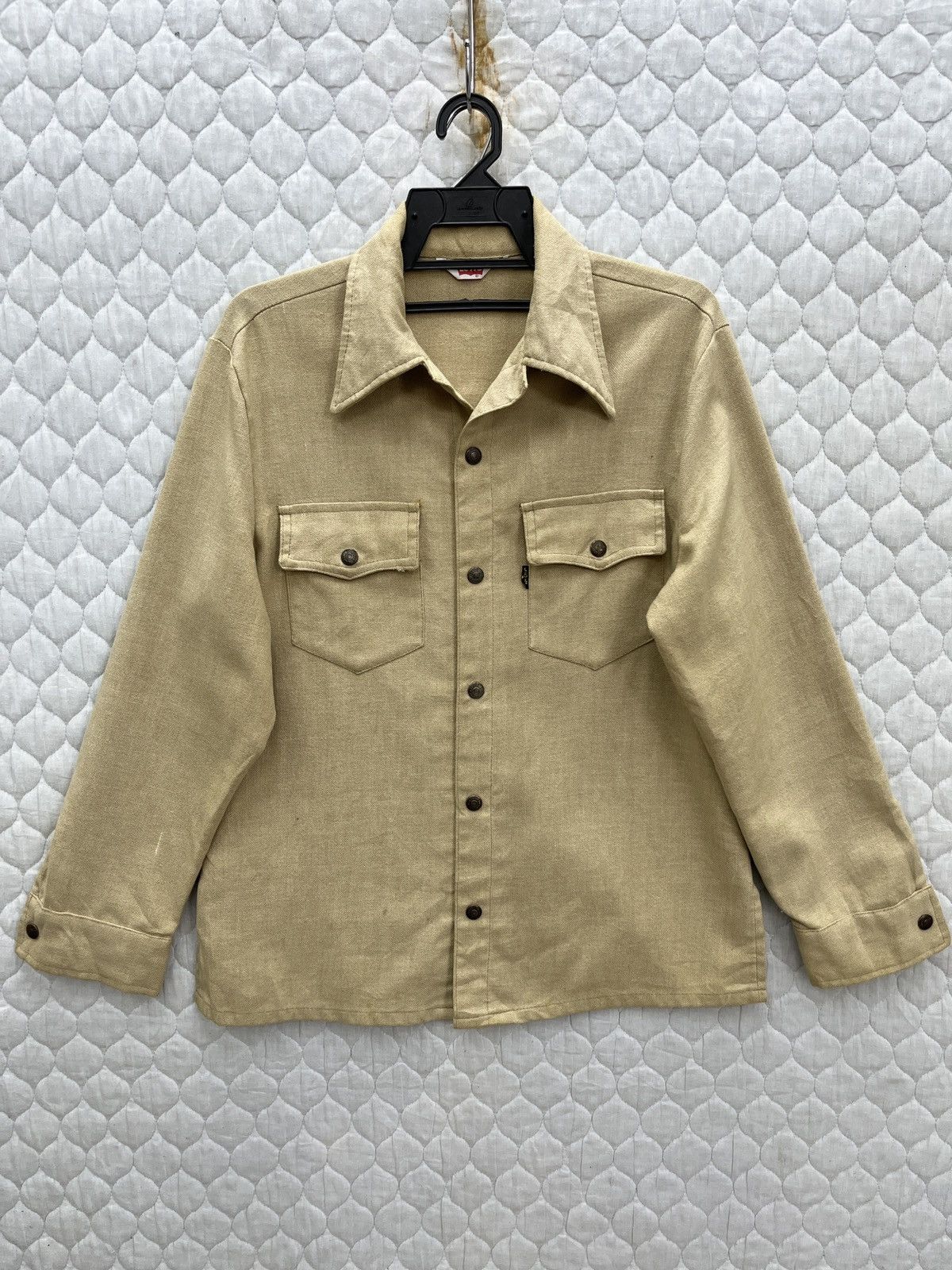Levi's 🔥🔥🔥VINTAGE 70’s LEVIS BIG E JACKET SHIRTS Size US S / EU 44-46 / 1 - 1 Thumbnail
