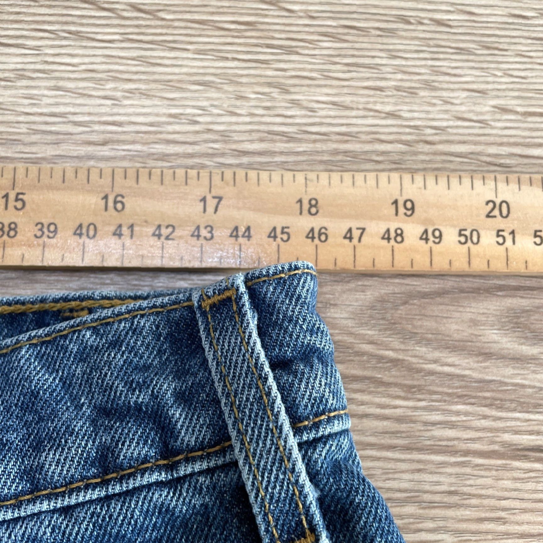 Levi's VINTAGE Levi's 545 Loose Fit Jeans 38x30 Blue USA Mens Size US 38 / EU 54 - 5 Thumbnail