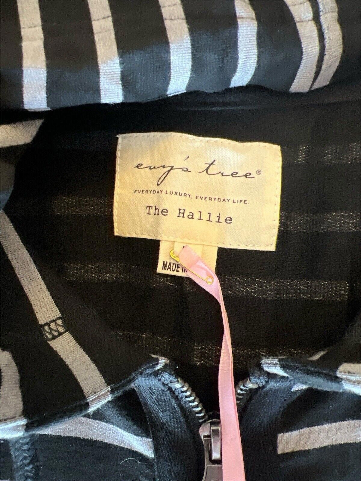 Designer Envy’s Tree Striped Hoodie Sz L The Hallie Size L / US 10 / IT 46 - 2 Thumbnail