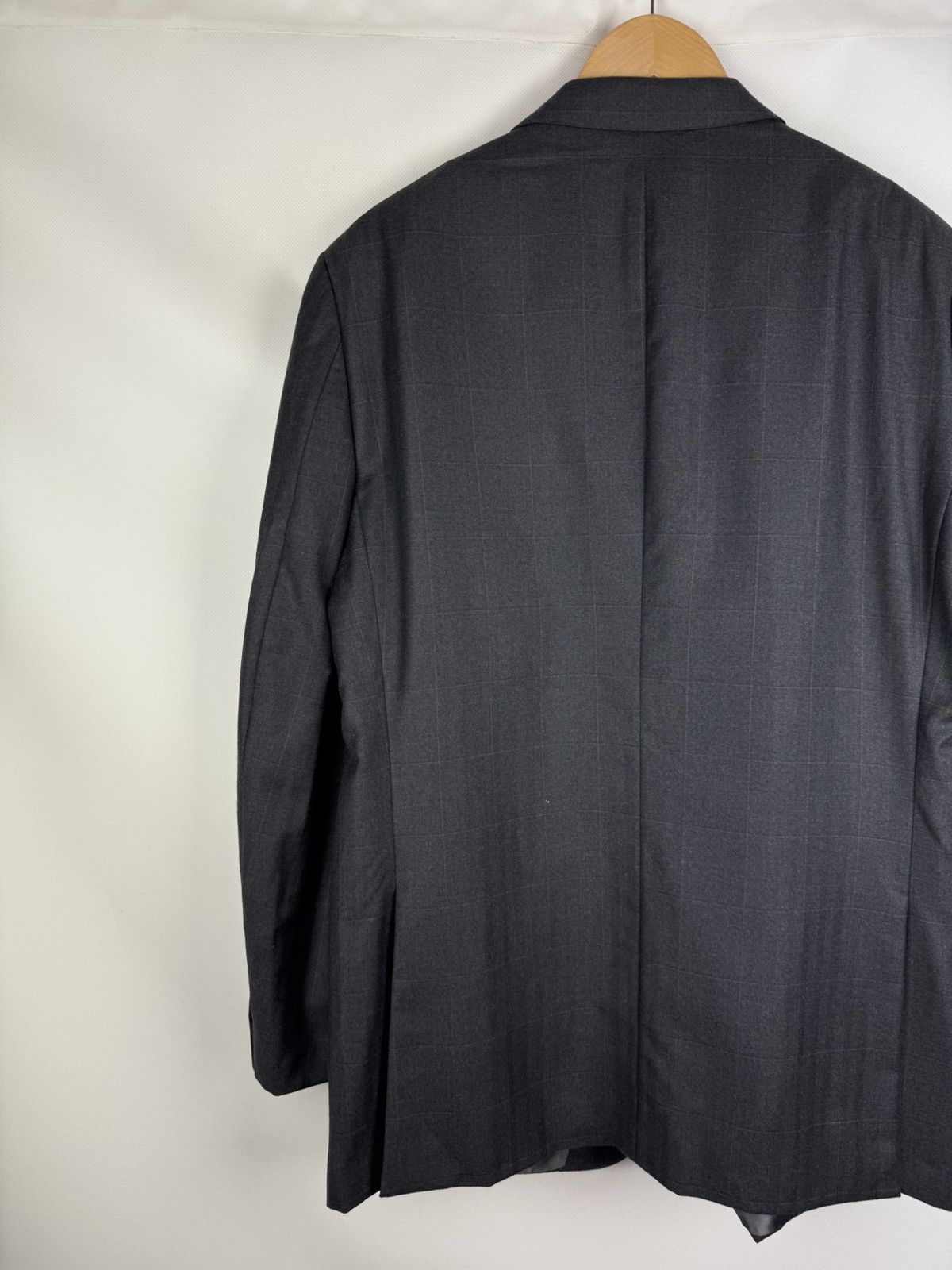 Ermenegildo Zegna Ermenegildo Zegna Mila Checked Wool Blazer Jacket Sportcoat Size 46R - 13 Thumbnail