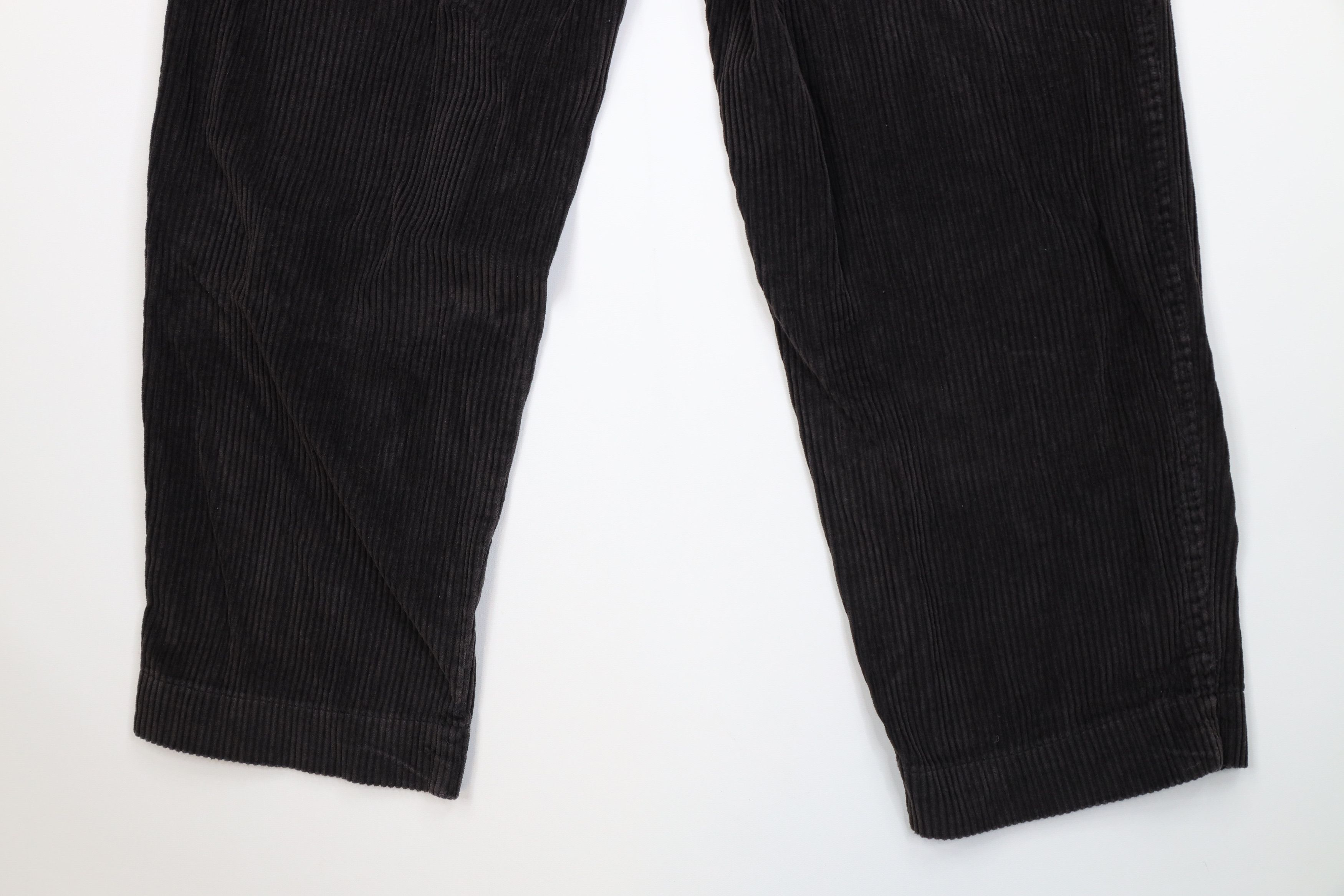 Vintage Vintage 90s Streetwear Wide Leg Corduroy Chino Pants Black Size US 34 / EU 50 - 13 Thumbnail