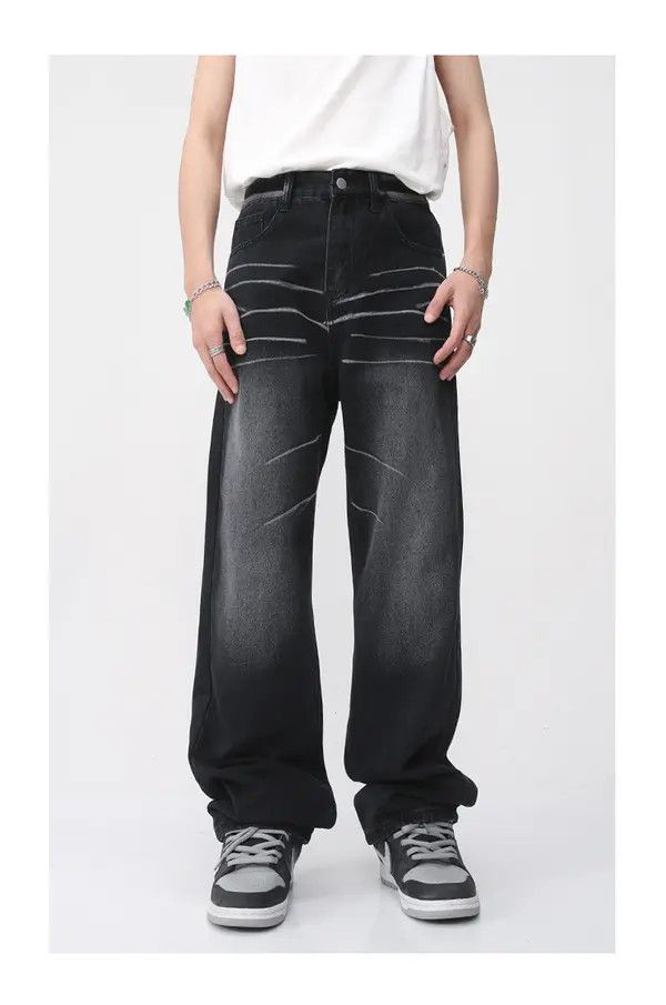 Japanese Brand VIBE American street retro loose jeans y2k Size US 32 / EU 48 - 1 Thumbnail