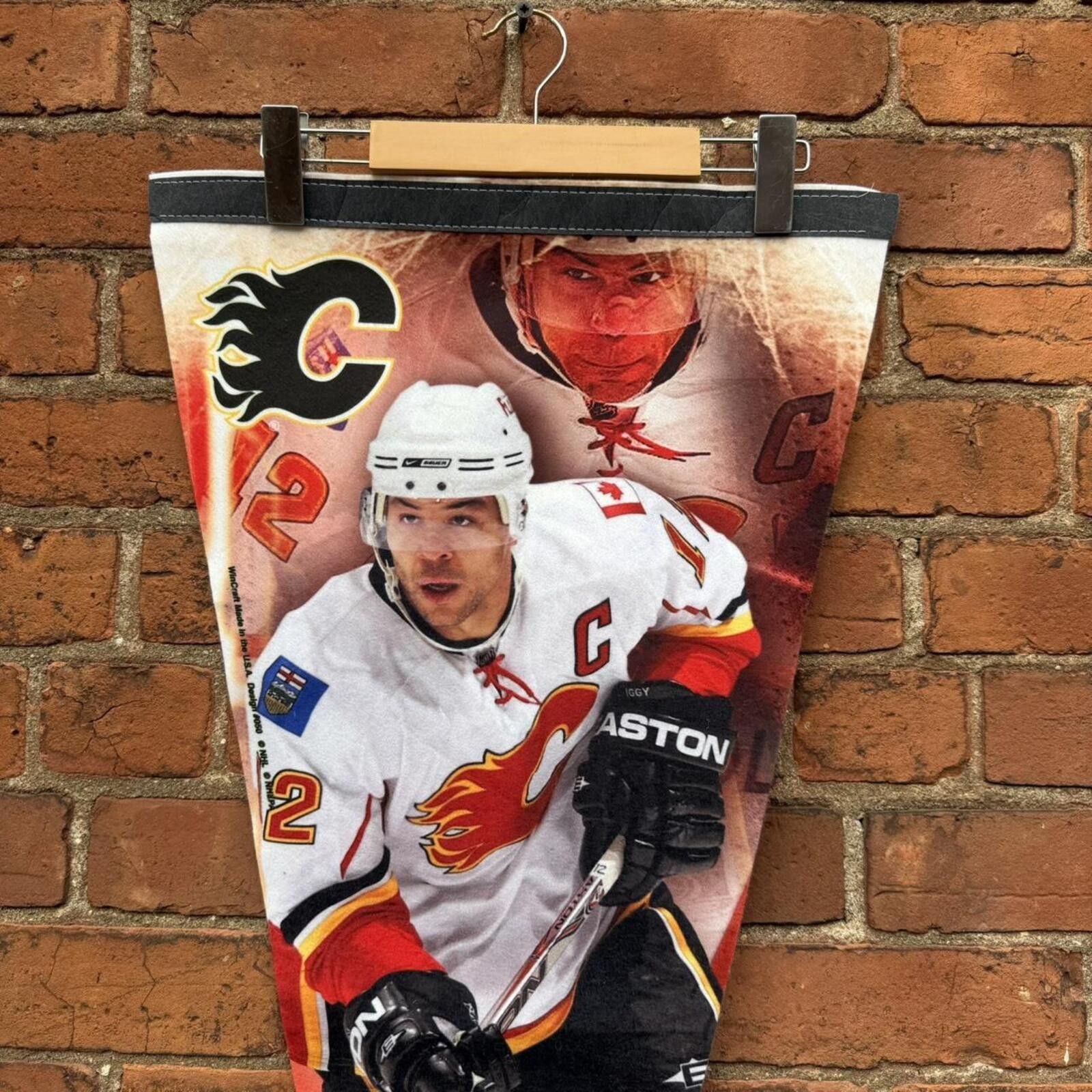 Other vintage Jerome Iginla Calgary flames pennant Size ONE SIZE - 2 Thumbnail