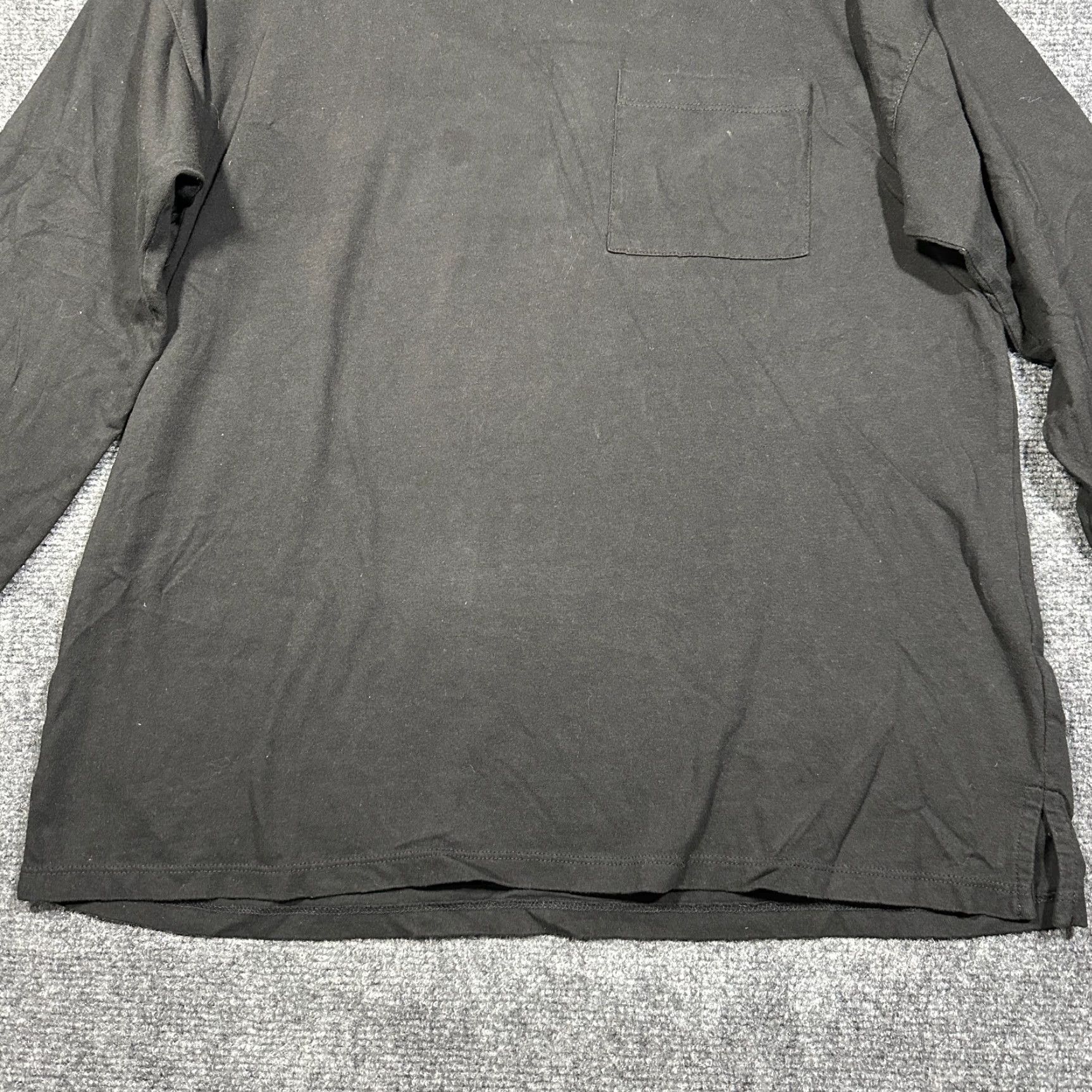 J.Crew J.CREW Shirt Womens M Black Cotton Long Sleeve Tee Shirt Size M / US 6-8 / IT 42-44 - 2 Thumbnail