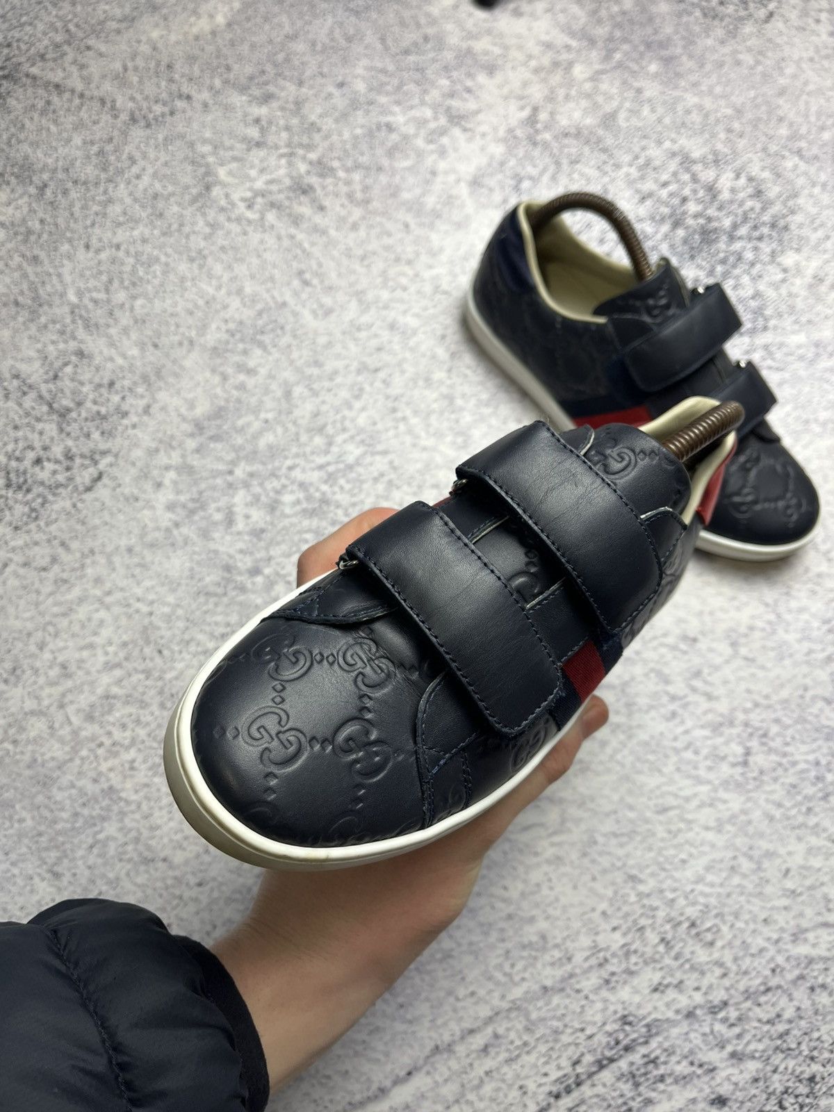 Gucci Vintage Gucci Leather Sneaker Y2K Rare Luxury 455496 Size US 6.5 / EU 39-40 - 5 Thumbnail