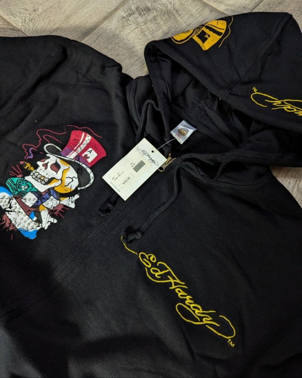 Ed Hardy NEW ED HARDY ZIP-UP by Christian Audigier FAST SALE Size US XL / EU 56 / 4 - 4 Thumbnail